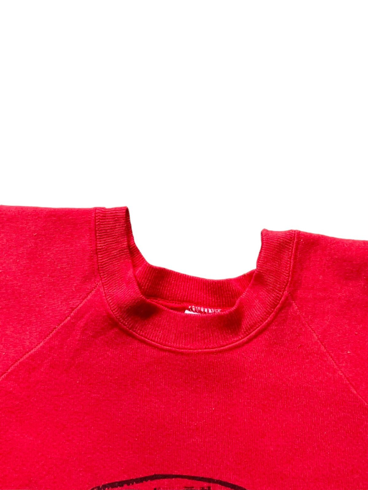 Fruit Of The Loom Vintage 80’s Red Hot & Rolling Crewneck Size US XL / EU 56 / 4 - 5 Thumbnail