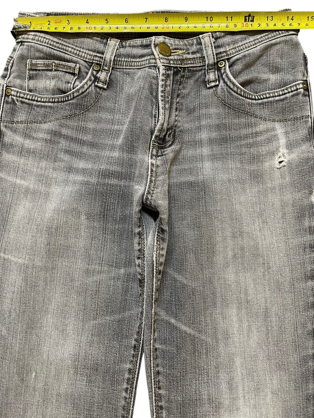 If Six Was Nine Vintage Japanese Brand Faded Wash Style Flare Jeans Size US 28 / EU 44 - 10 Thumbnail