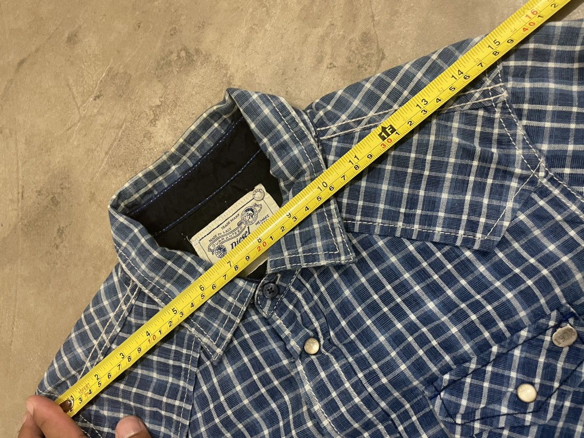 Diesel Diesel Button up Tshirt Diamond Button Italian Designer Size US M / EU 48-50 / 2 - 12 Thumbnail