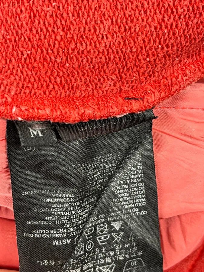 Prada 2000s Prada Red Zip-Pocket Jogger Pants Size 26" / US 2 / IT 38 - 12 Thumbnail