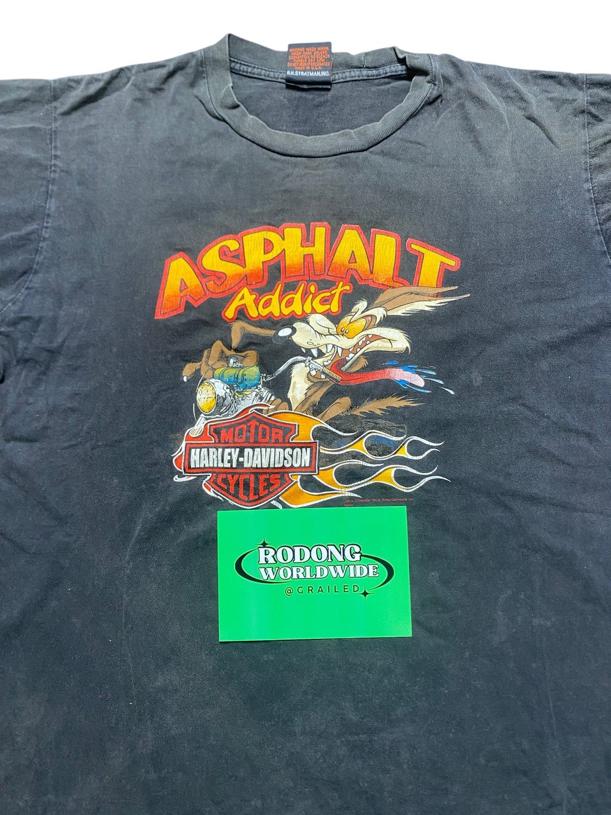 Harley Davidson VINTAGE HARLEY DAVIDSON ASPHALT ADDICT SANTAMARIA CALIFORNIA Size US L / EU 52-54 / 3 - 3 Thumbnail