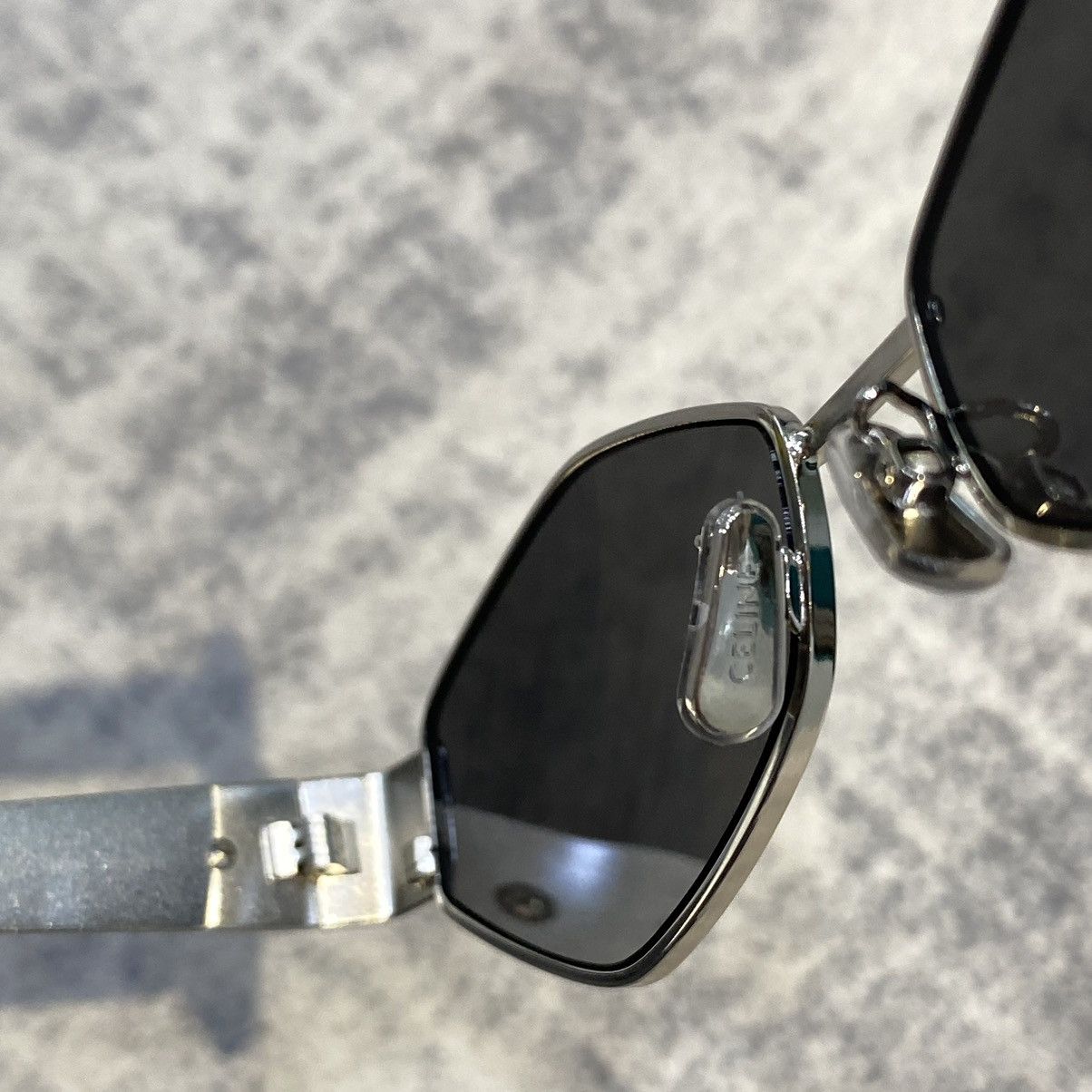 Celine CELINE Triomphe 01 Oval Sunglasses SILVER Size ONE SIZE - 14 Thumbnail