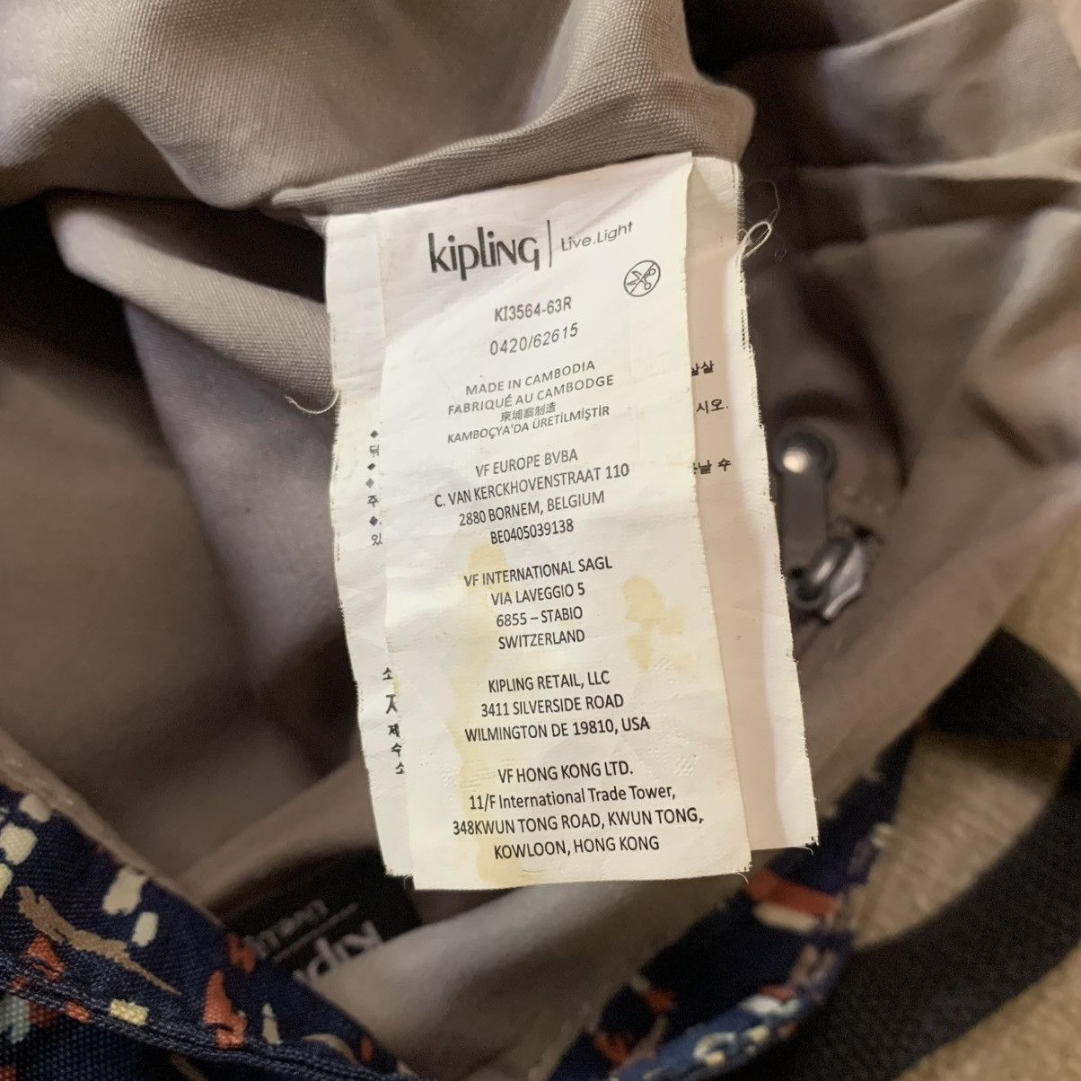 Other Kipling Live Light Tote Bag Size ONE SIZE - 9 Thumbnail