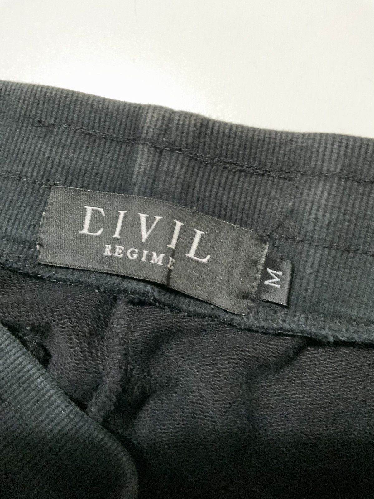 Civil Regime Civil Regime Embroidered Terry Fleece Jogger Sweatpants Size US 32 / EU 48 - 4 Thumbnail