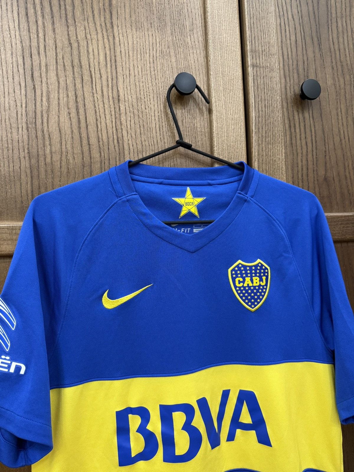 Nike Nike 2015 Boca Juniors Home Football T-shirt Soccer Jersey Size US S / EU 44-46 / 1 - 4 Thumbnail
