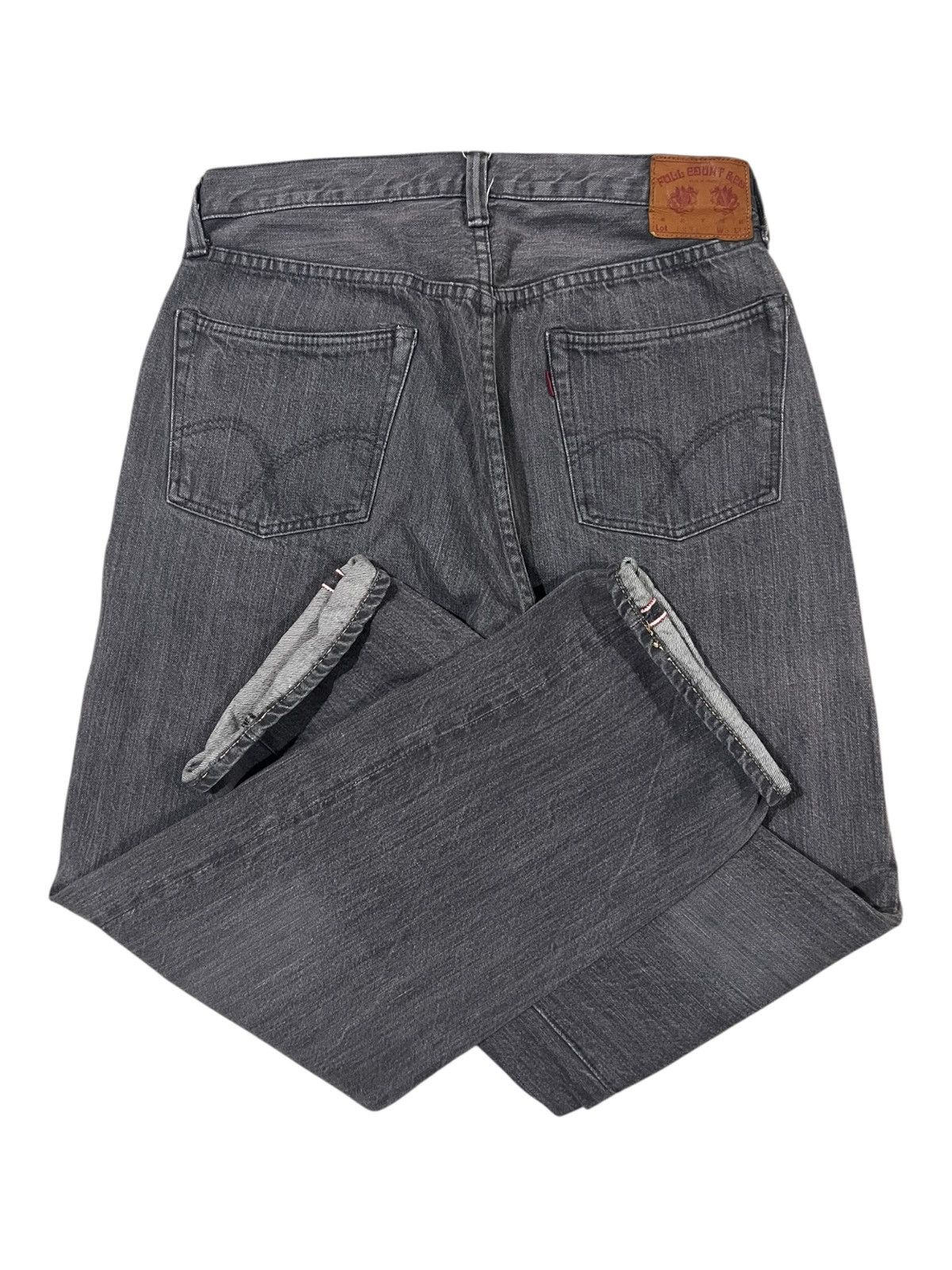Full Count & Co. 1990s Full Count 🇯🇵 Regular 501 Cutting Selvaged Denim Jeans Size US 32 / EU 48 - 1 Thumbnail