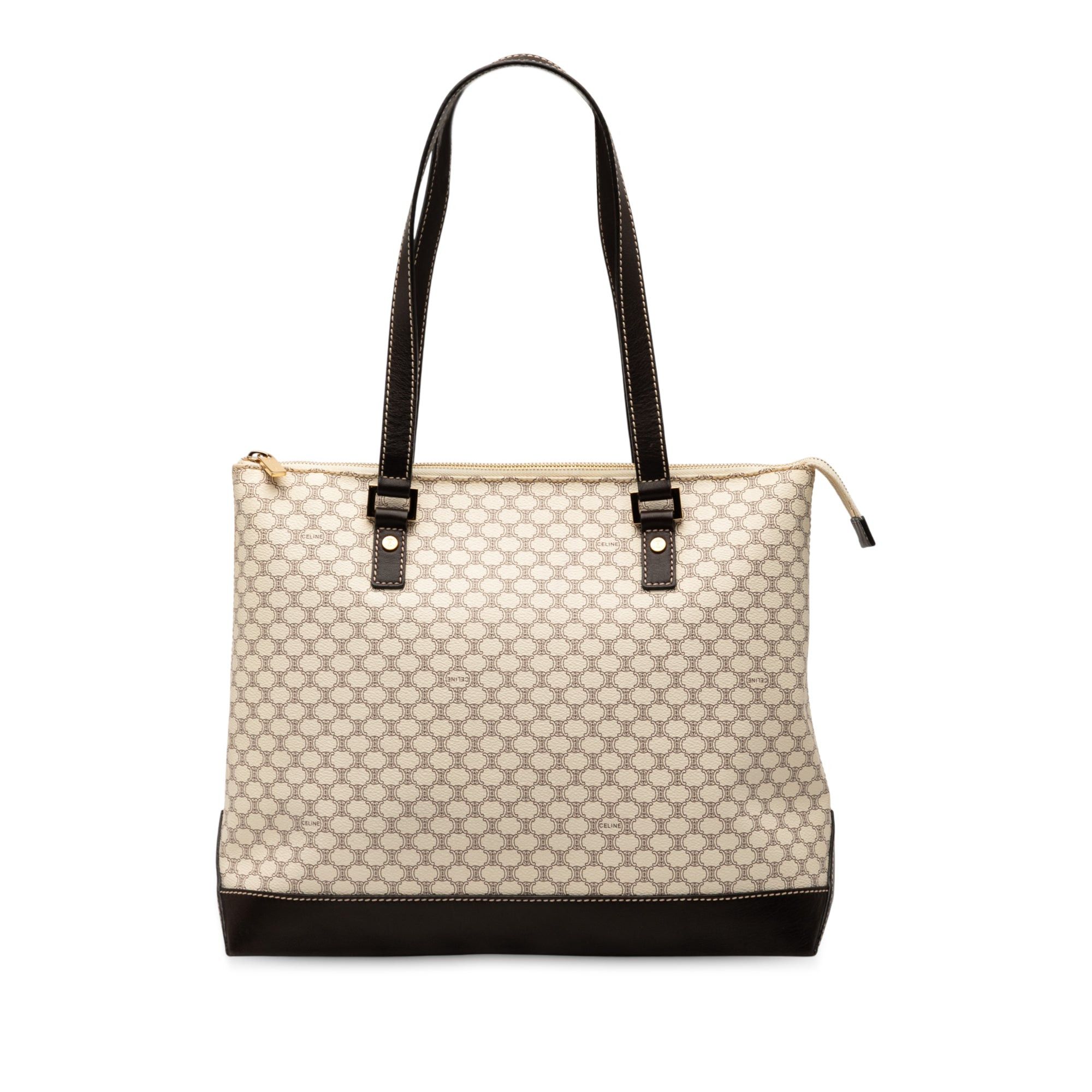 Macadam Coated Canvas Tote
