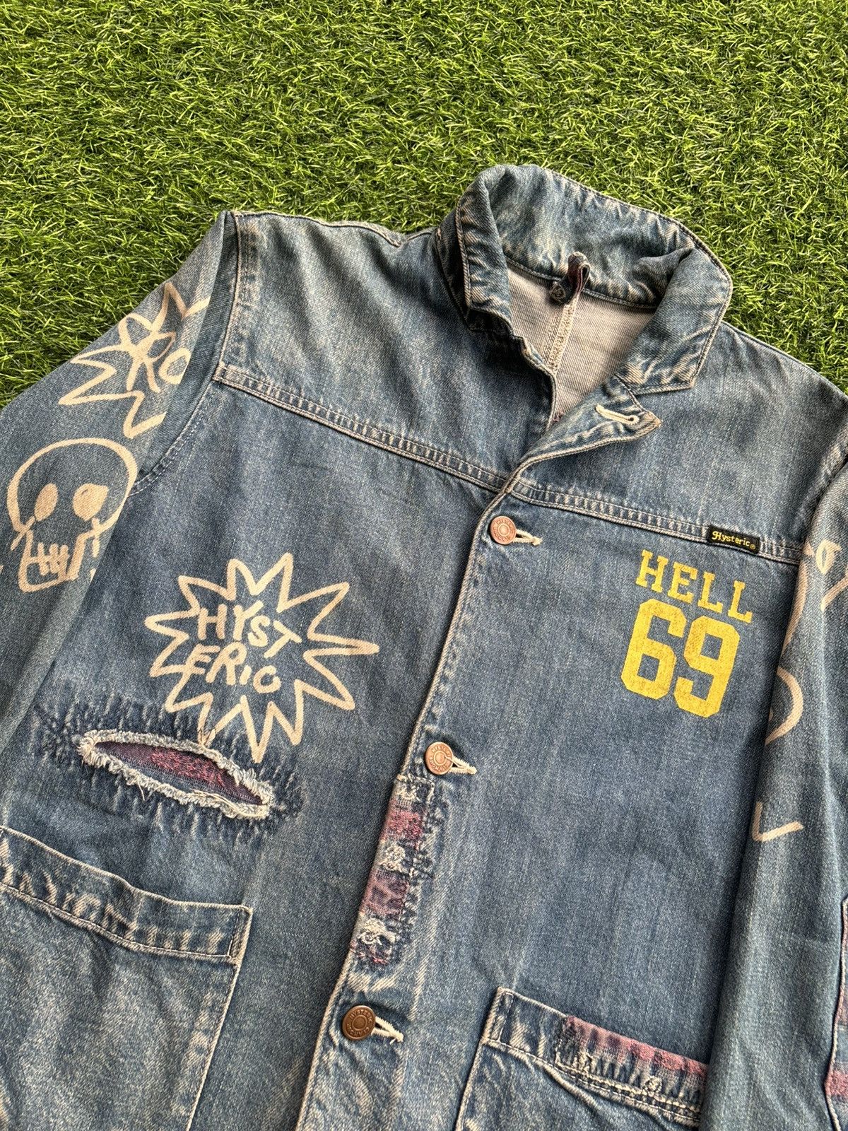 Hysteric Glamour Hysteric Glamour Denim Jacket Size US M / EU 48-50 / 2 - 7 Thumbnail