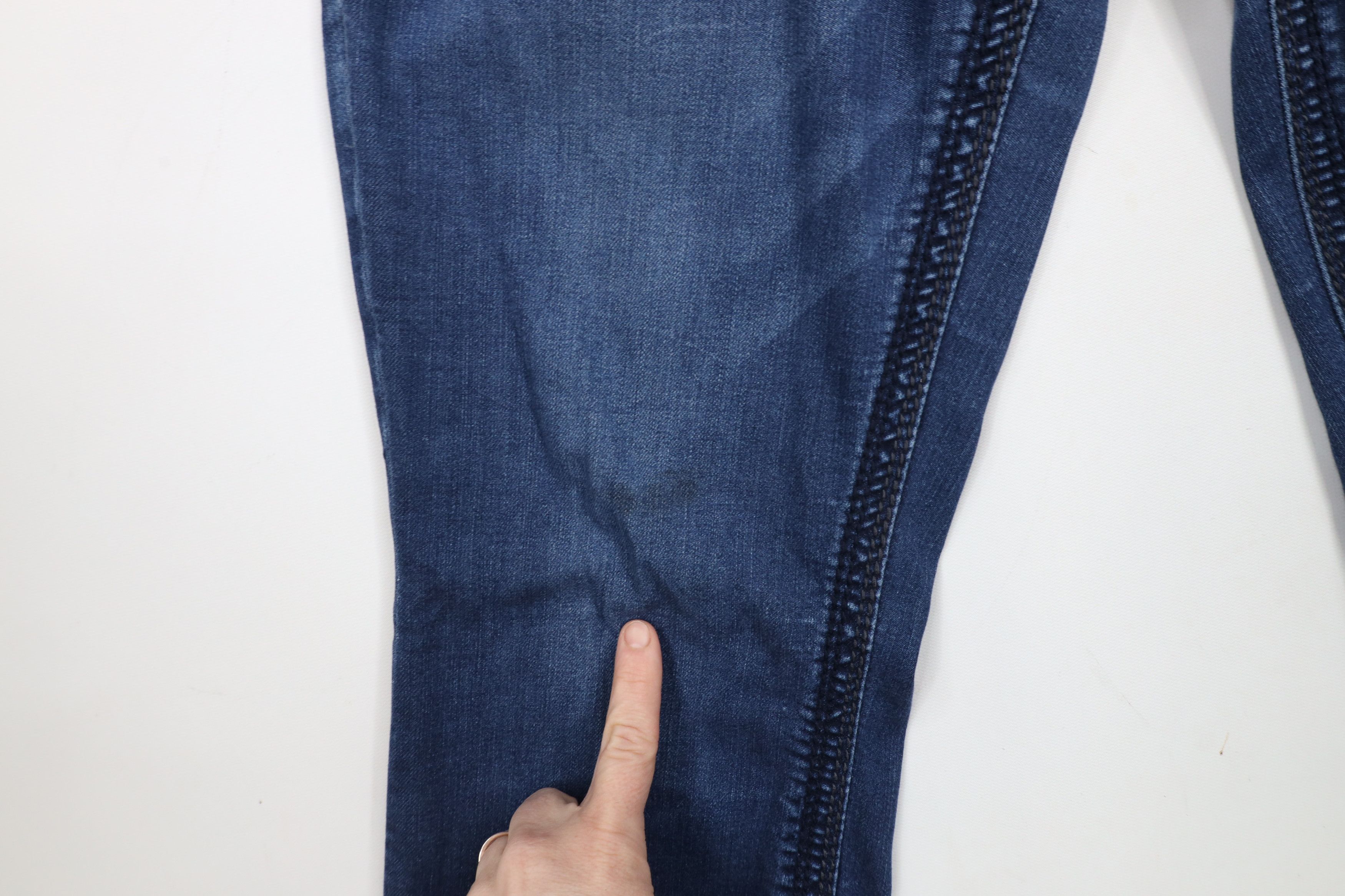 7 For All Mankind × Vintage Seven 7 For All Mankind Thick Stitch Flared Bootcut Jeans Size 34" / US 12 / IT 48 - 7 Thumbnail