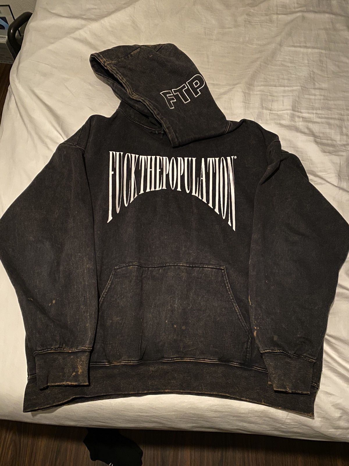 Fuck The Population FTP Overdye Arch Hoodie XL Size US XL / EU 56 / 4 - 1 Thumbnail