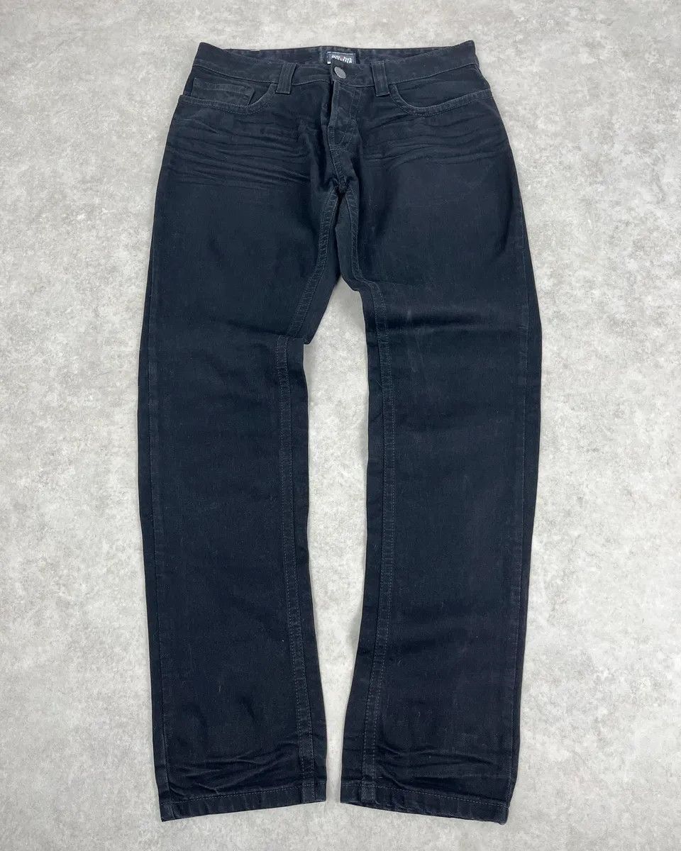 Jean Paul Gaultier 2000s Jean Paul Gaultier Black Denim Jeans Size US 32 / EU 48 - 1 Thumbnail