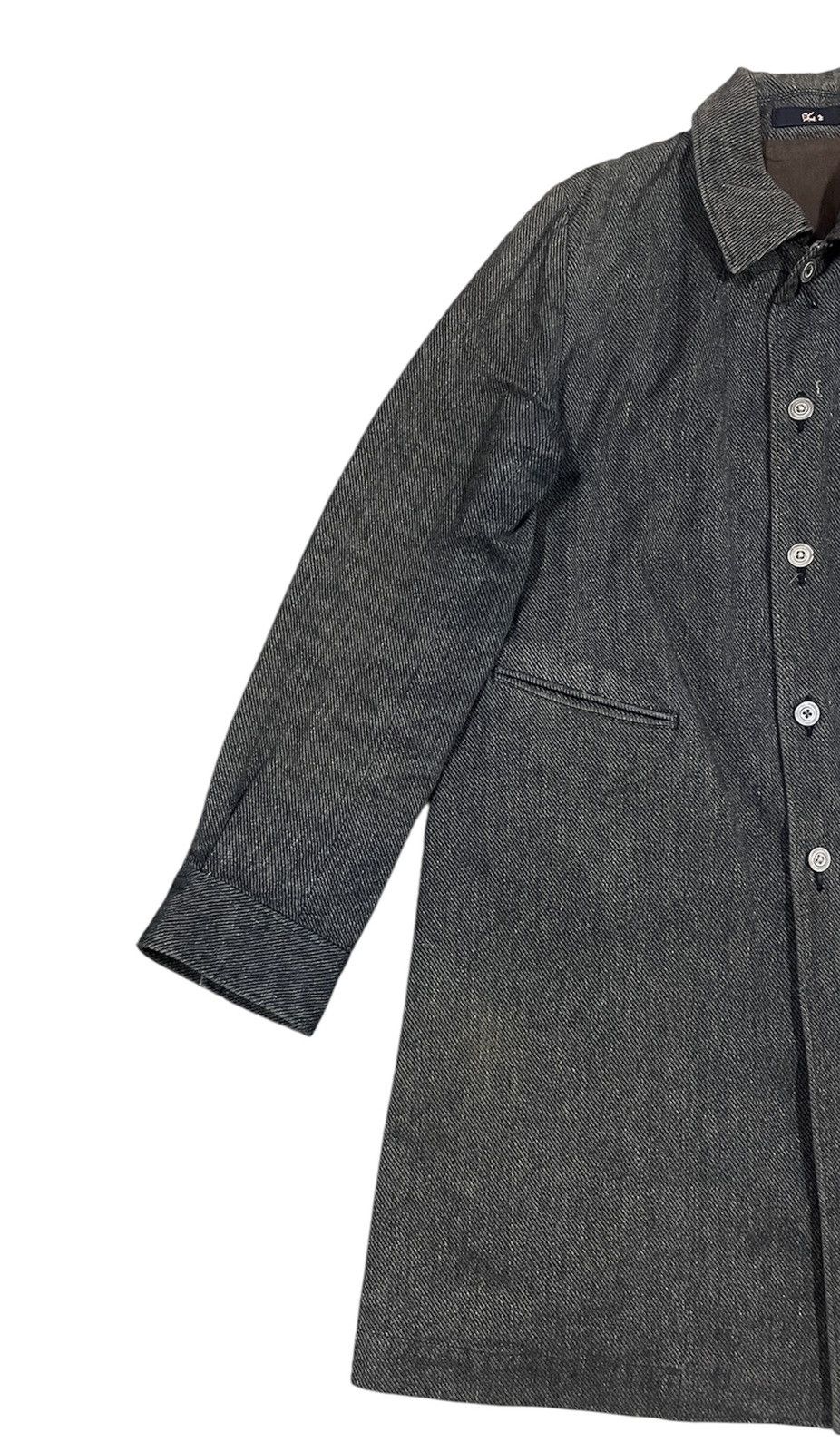 45rpm Jacket trenchcoat indigo 45rpm Size US M / EU 48-50 / 2 - 4 Thumbnail