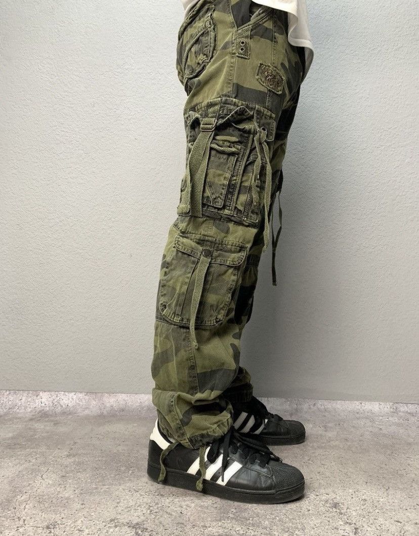 Japanese Brand Junya Watanabe Balenciaga Style Bondage Cargo Pants Vintage Size US 32 / EU 48 - 13 Thumbnail