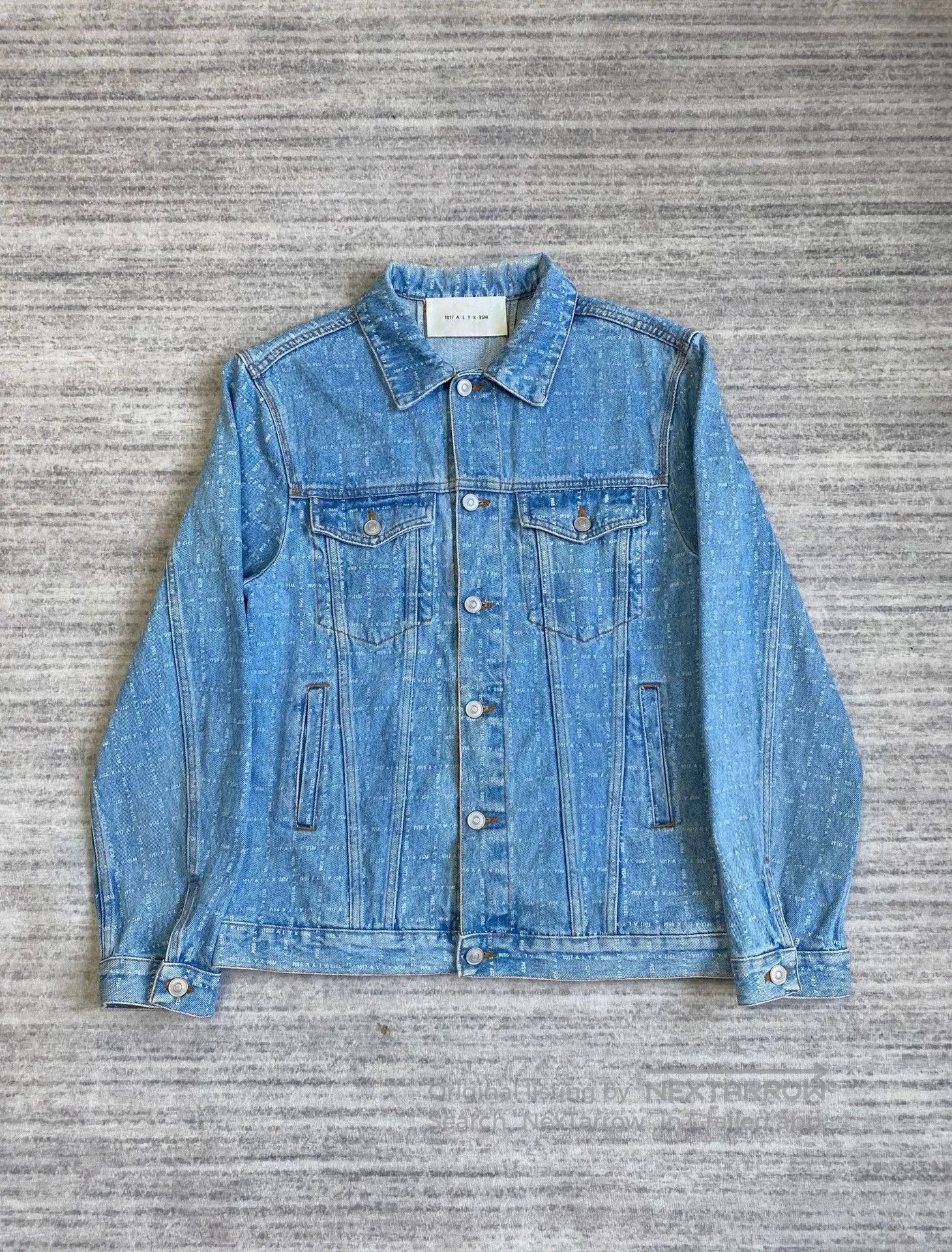 1017 ALYX 9SM full print denim jacket by 1017 alyx 9SM. Size US S / EU 44-46 / 1 - 1 Thumbnail