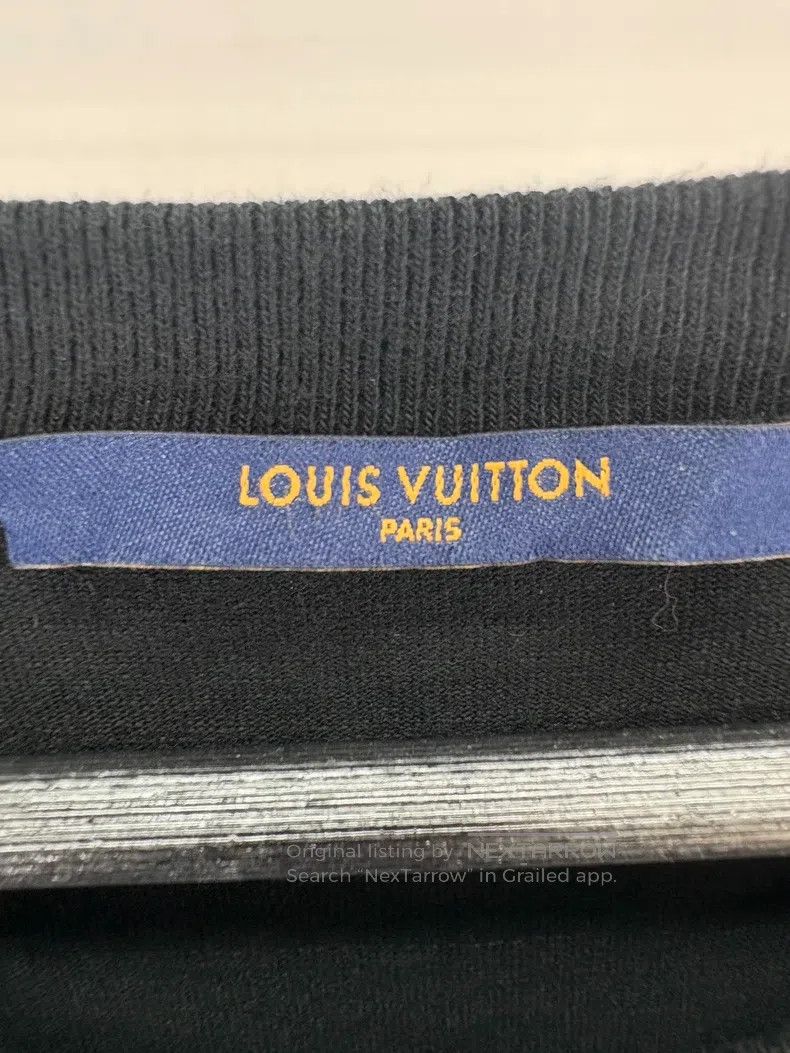 Louis Vuitton Louis Vuitton Black embroidered small airplane short sleev Size US L / EU 52-54 / 3 - 5 Thumbnail