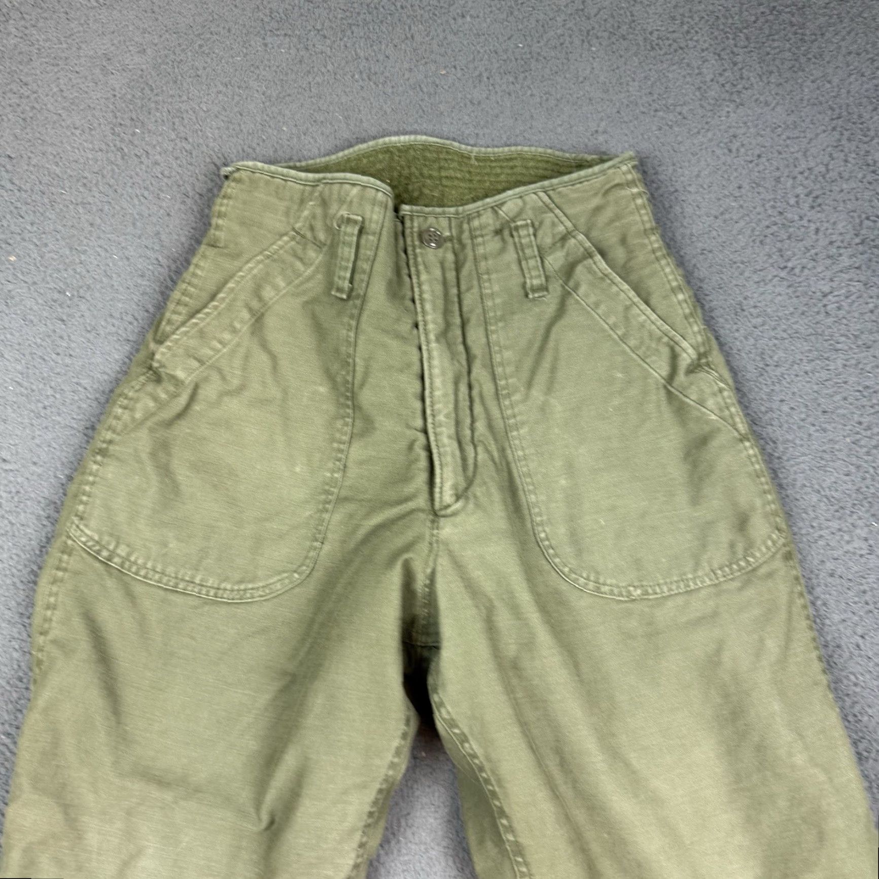 Alpha Industries VINTAGE Alpha Industries Pants Cargo Men S Green Inseam 27in Size US 29 - 3 Thumbnail
