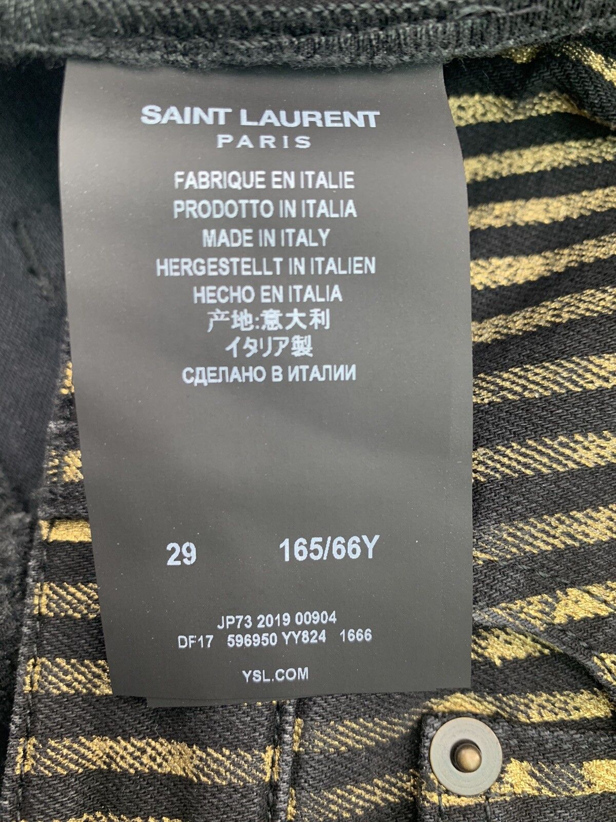 Saint Laurent Paris New Saint Laurent Jeans Size-29 Size 29" - 8 Thumbnail