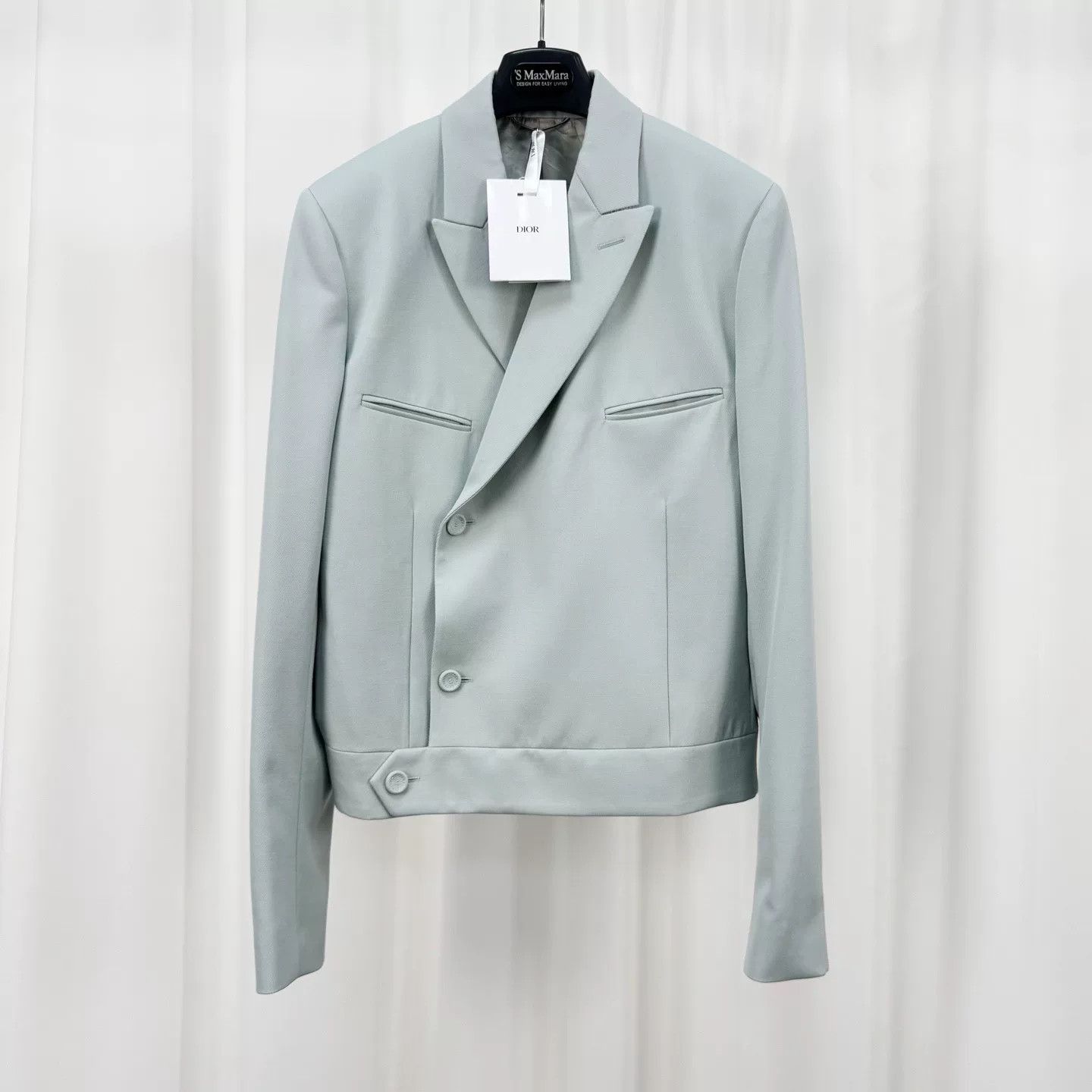 Dior Wool Peak Lapel Suit Jacket