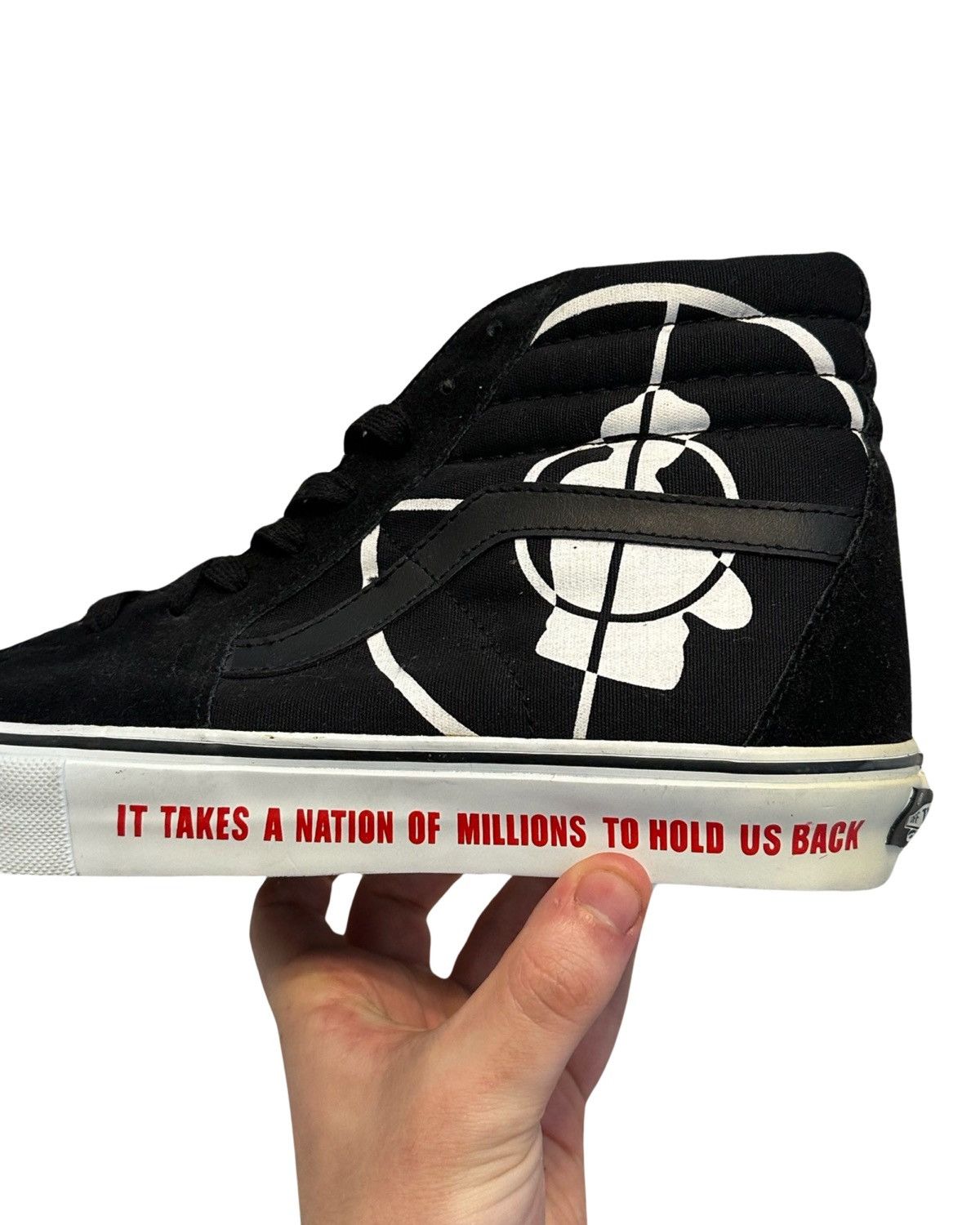 Vans Grail 2006 Supreme Public Enemy Vans Sk8-Hi size 10 Size US 10 / EU 43 - 3 Thumbnail