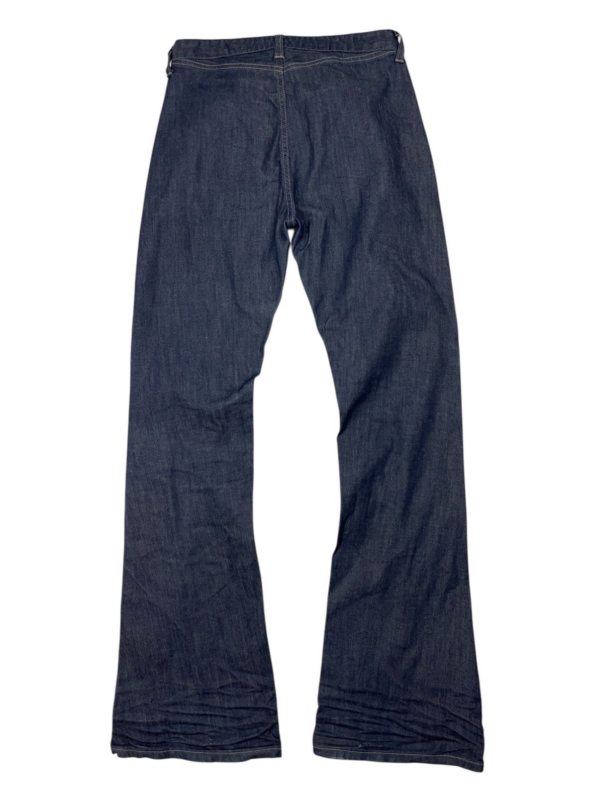 Marithe + Francois Girbaud Vintage 90s Marithe Francois Gibraud Jeans Flared Bootcut Size 28" / US 6 / IT 42 - 2 Thumbnail