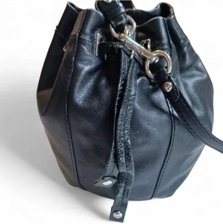 Coach Coach Mia Black Drawstring Bucket Bag 14601 | Black Size ONE SIZE - 8 Thumbnail