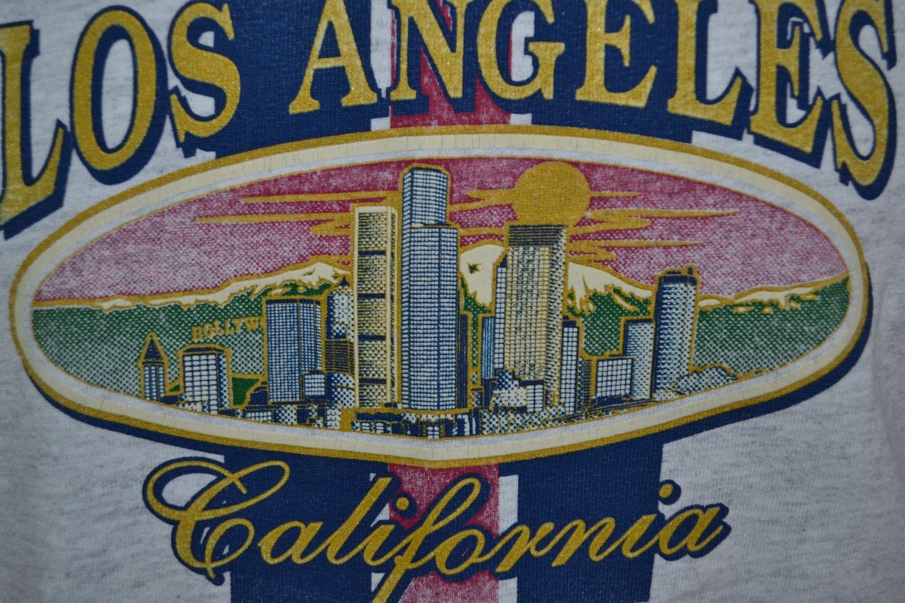 Vintage Los Angeles California Vintage graphic tee t-shirt XL Size US XL / EU 56 / 4 - 5 Thumbnail