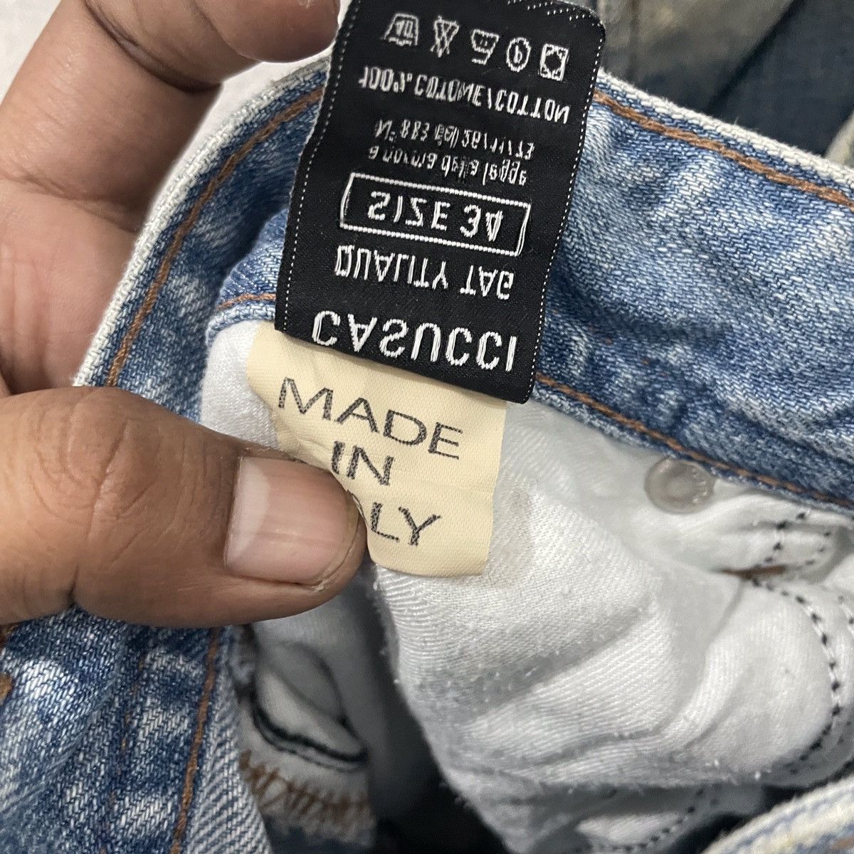 Japanese Brand Vintage Casucci Denim Jeans Size US 34 / EU 50 - 5 Thumbnail