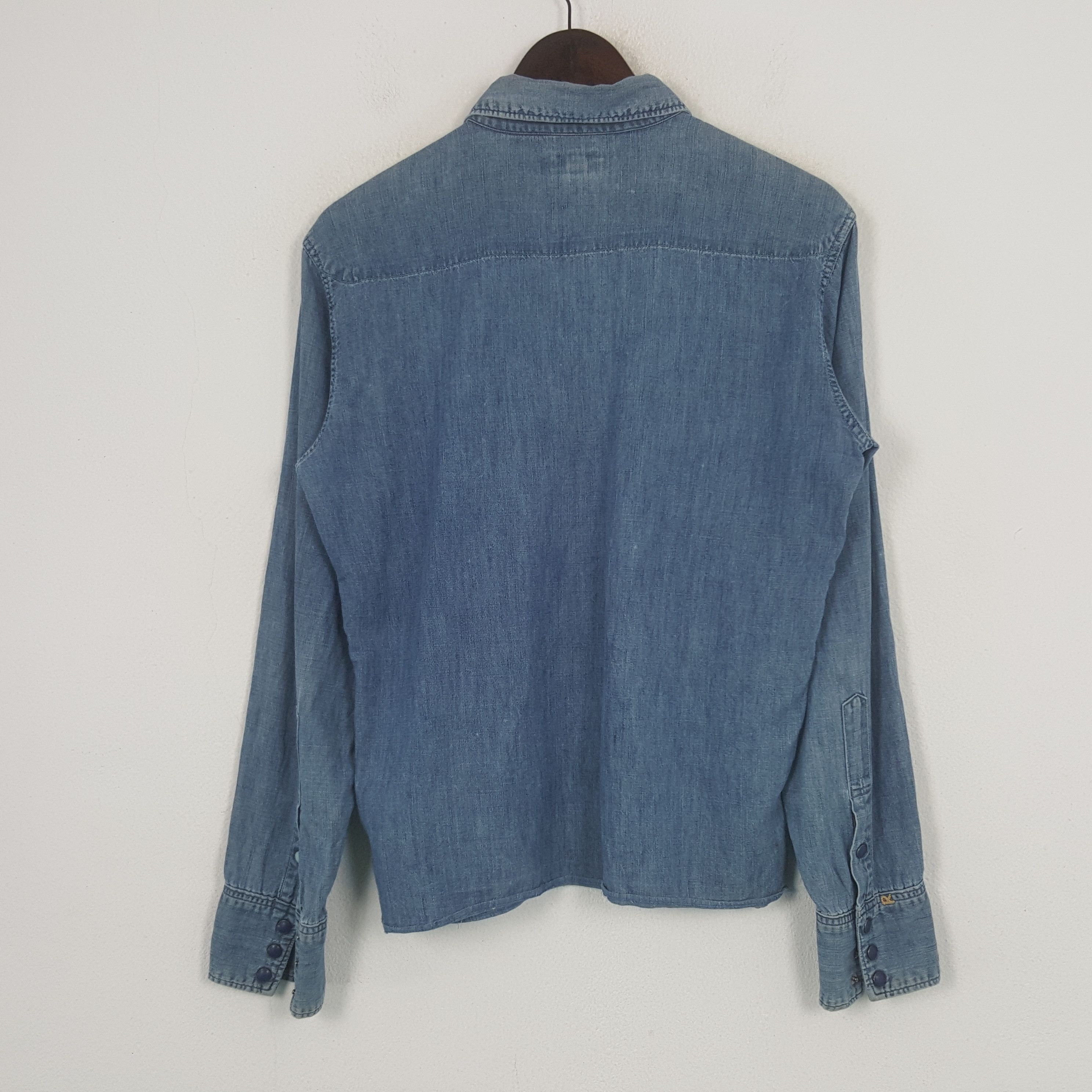 45rpm Vintage 45rpm Japanese Brand Denim Button Shirt Size US XS / EU 42 / 0 - 3 Thumbnail