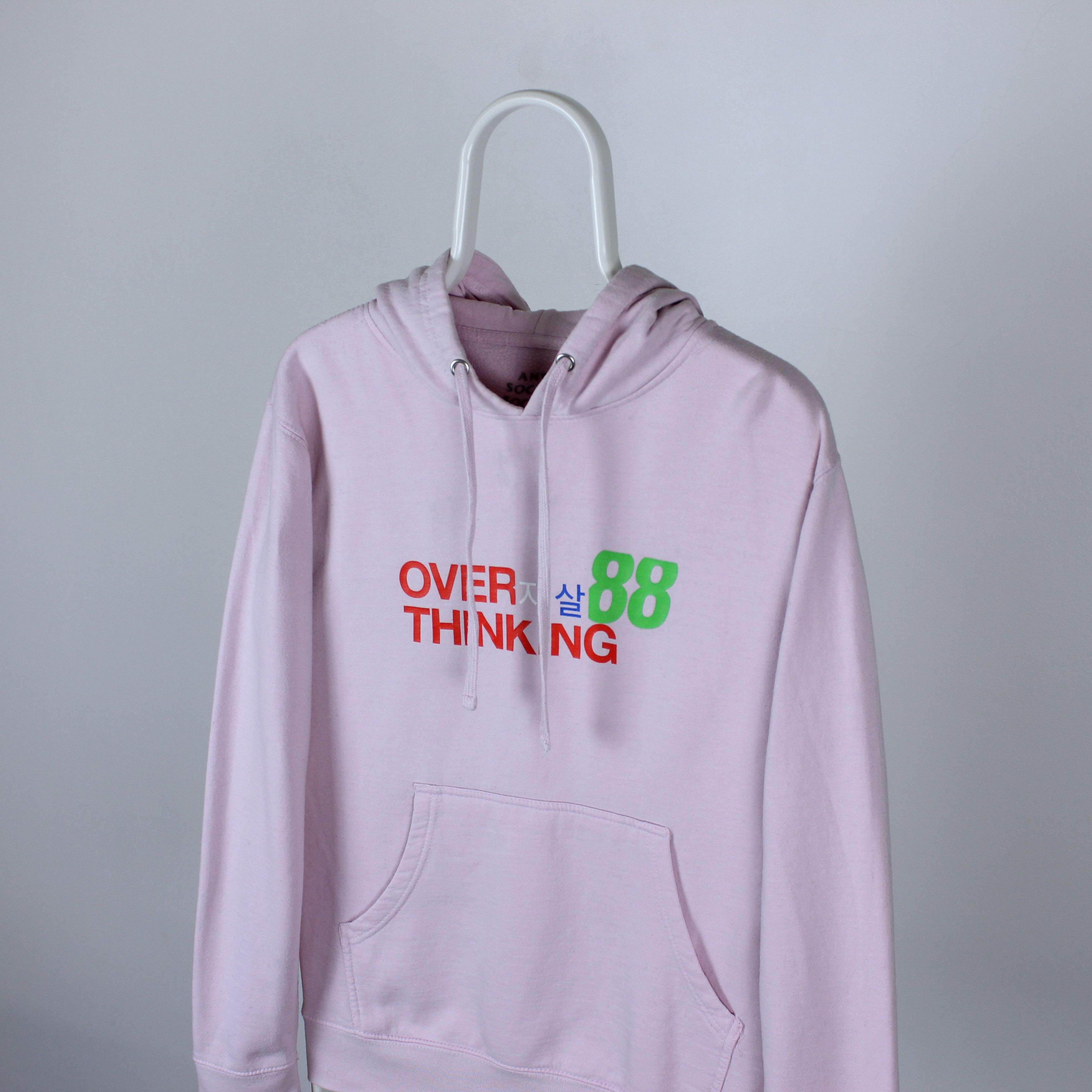Anti Social Social Club Anti Social Club Over Thinking Hoodie S M Size US M / EU 48-50 / 2 - 9 Thumbnail