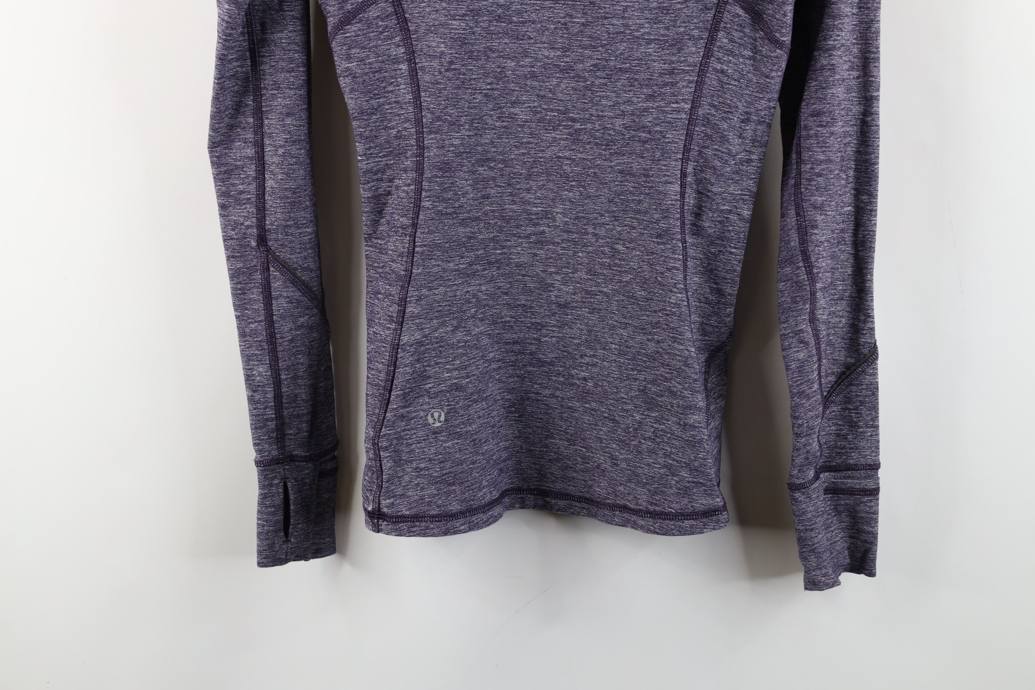 Lululemon × Vintage Lululemon Vent Tech Half Zip Pullover Sweater Top Purple Size S / US 4 / IT 40 - 13 Thumbnail