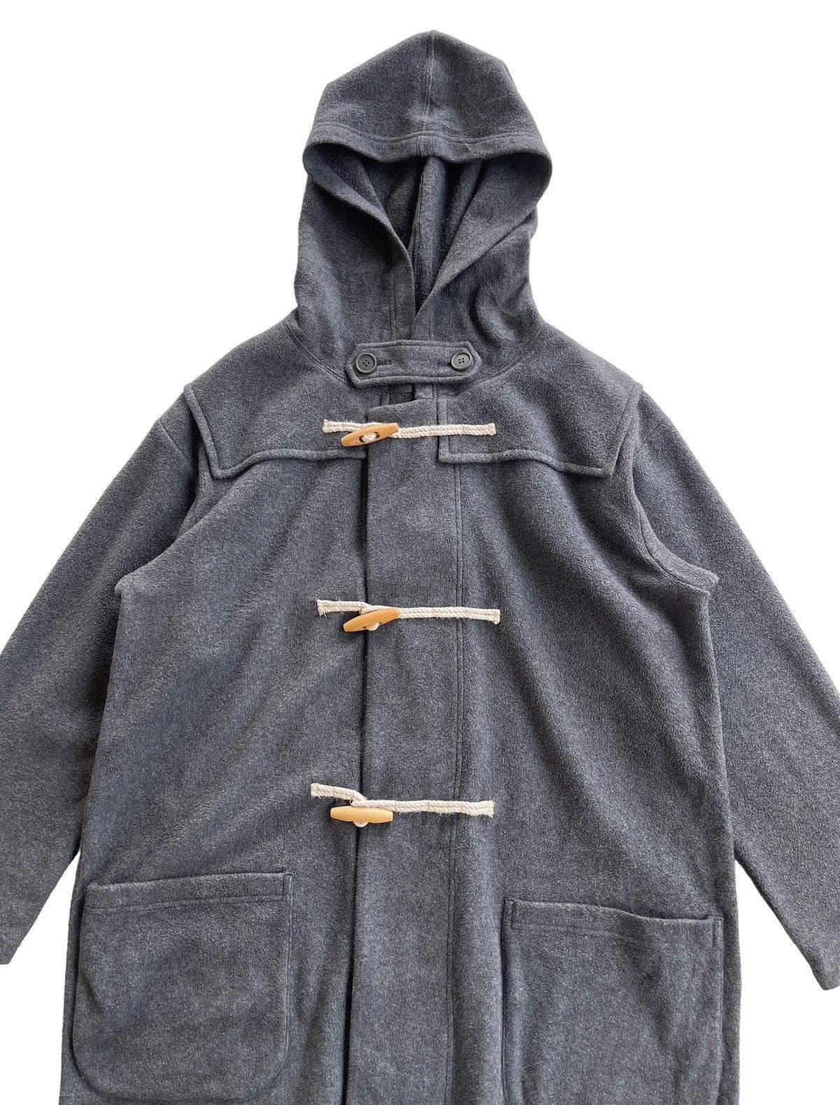 Issey Miyake Issey Miyake Plantation Duffle Coat Fleece Size US L / EU 52-54 / 3 - 6 Thumbnail