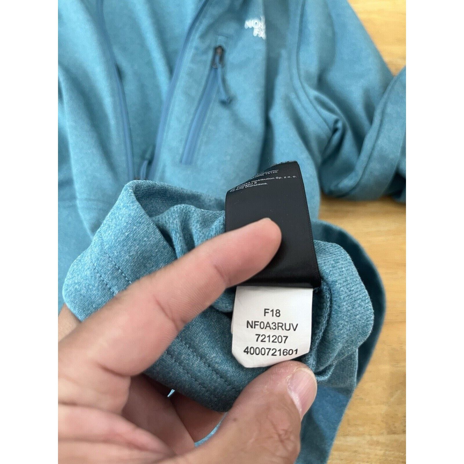 The North Face North Face Sweater Womens XS 1/4 Zip BLUE Lightweight Size S / US 4 / IT 40 - 8 Thumbnail