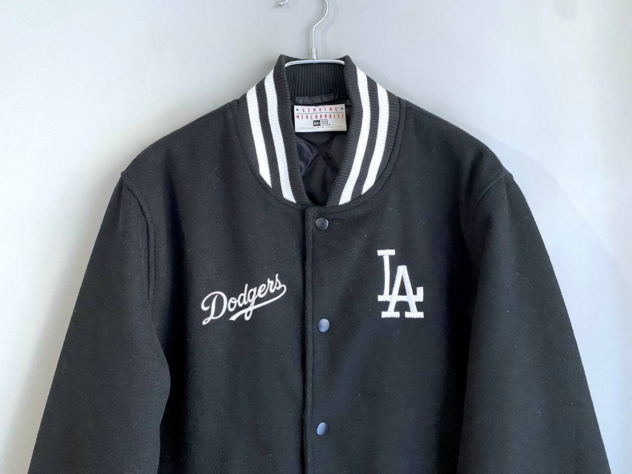 New Era New Era x MLB Los Angeles Dodgers Wool Bomber Jacket, Size L Size US L / EU 52-54 / 3 - 4 Thumbnail