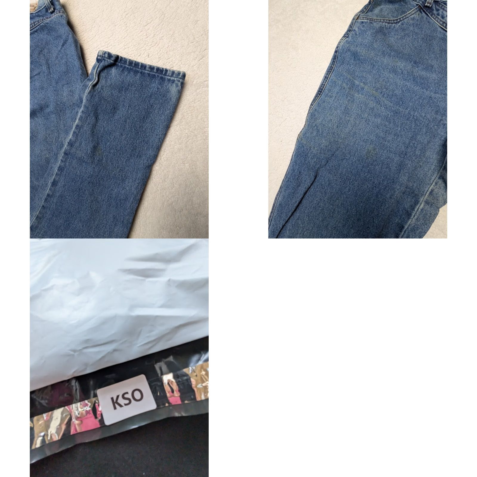 Vintage Vtg Rockies Women Jeans Tall 12T High Rise Tapered Mid Wash Blue Denim Mom Fit Womens Size 27" / US 4 / IT 40 - 9 Thumbnail