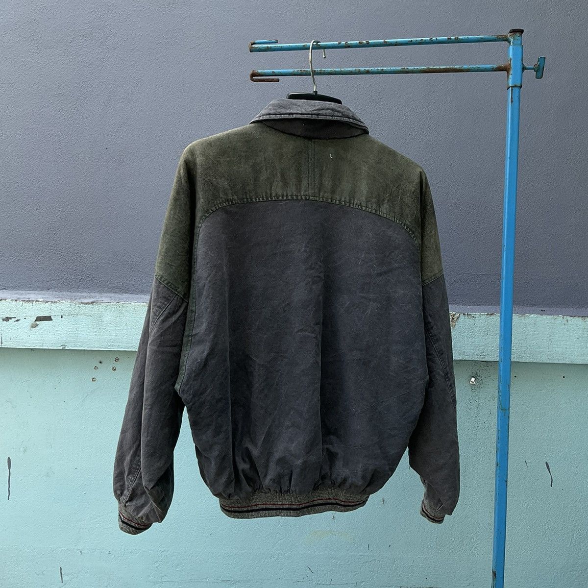 Designer × Vintage Vintage Genesic HE’S A Lovable Man bomber jacket Size US L / EU 52-54 / 3 - 3 Thumbnail