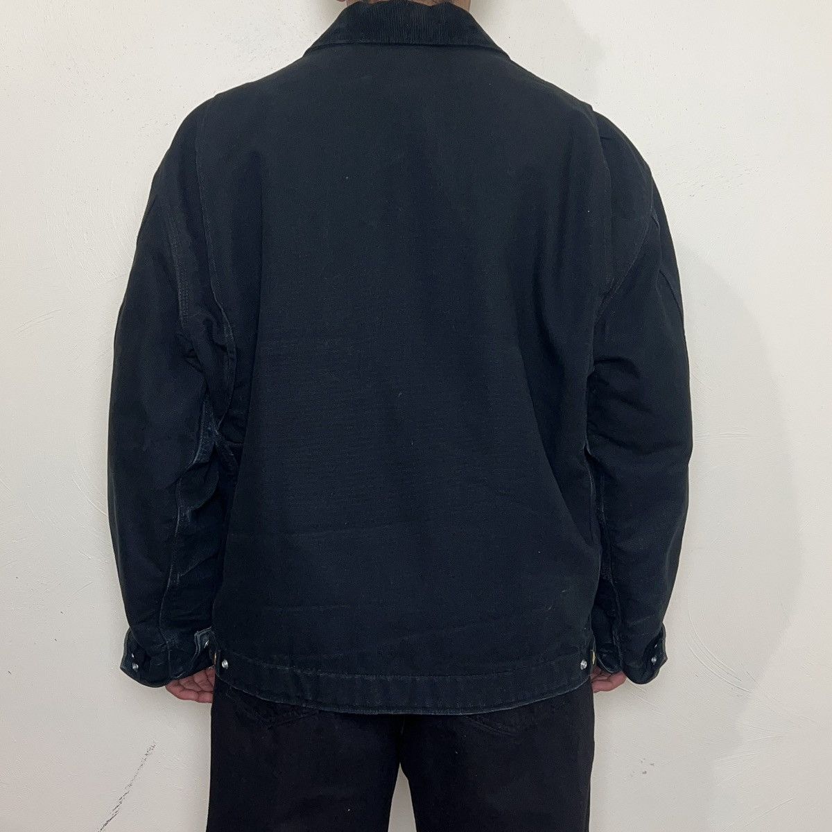 Carhartt × Vintage Black Carhartt Detroit Jacket Size US XL / EU 56 / 4 - 8 Thumbnail
