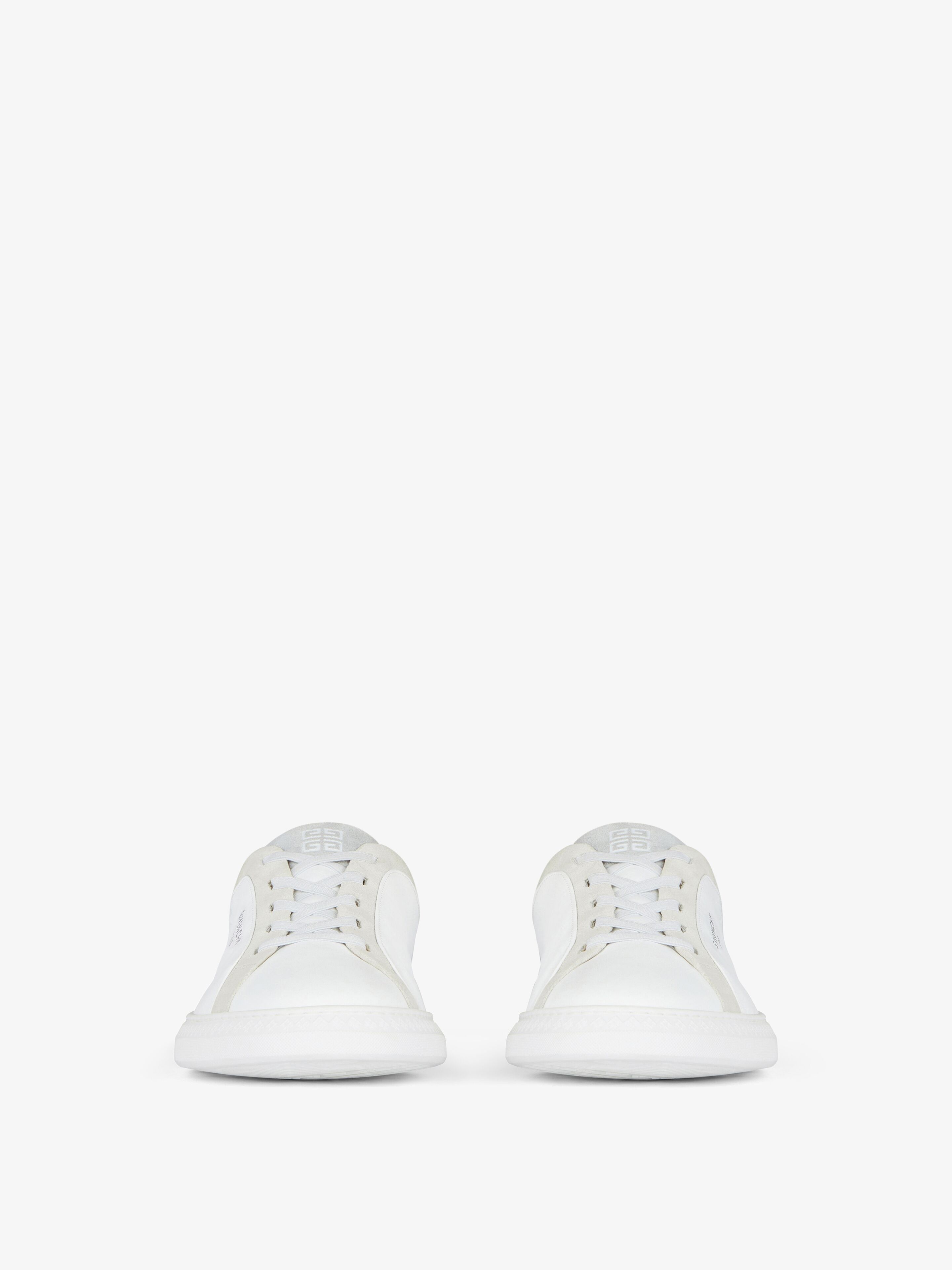 Givenchy o1srvl11e0925 G-Set Sneakers in Suede in White/Grey Size US 10 / EU 43 - 2 Thumbnail