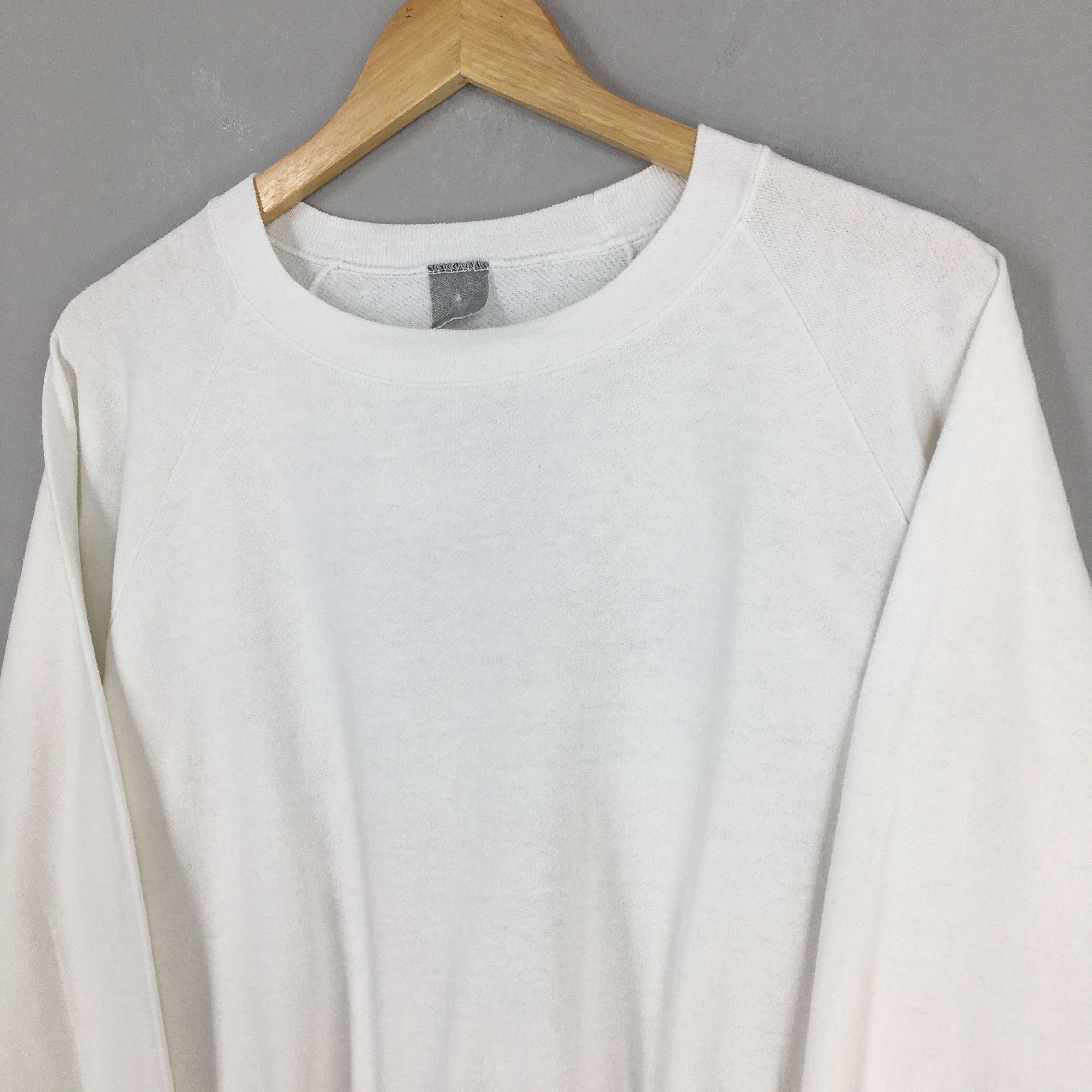 Vintage × Vision Streetwear Vintage 80s Vision Street Wear White Sweatshirt Small Size US S / EU 44-46 / 1 - 3 Thumbnail