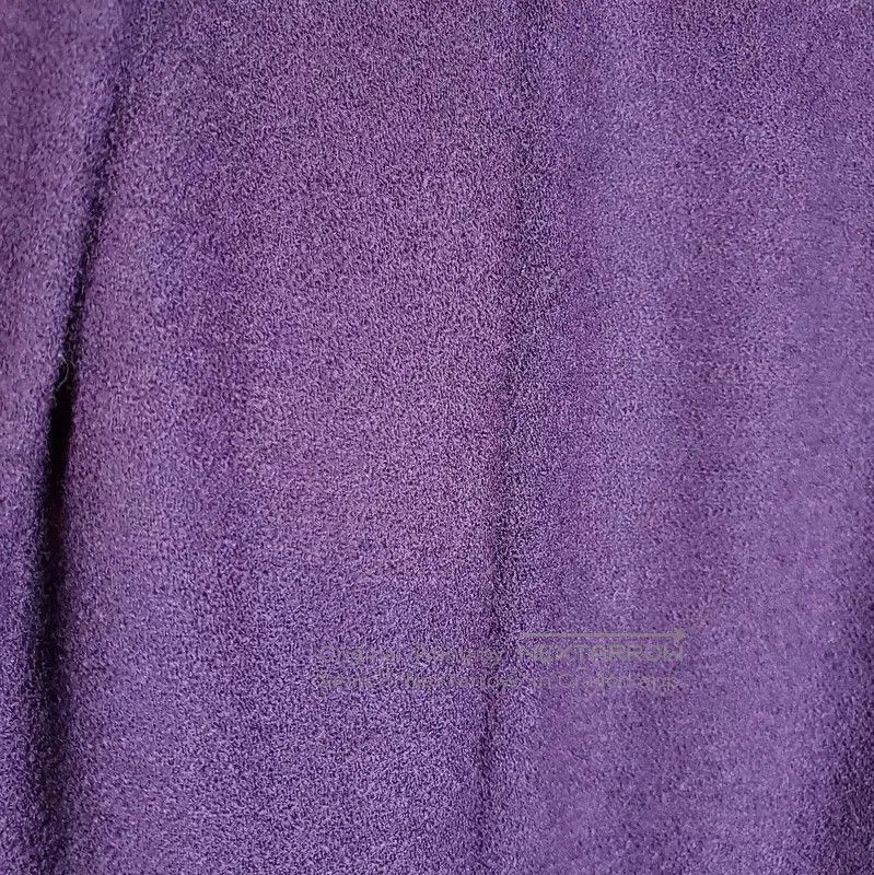 Yves Saint Laurent YSL Deep Purple Wool Midi Skirt for Women . Size 28" / US 6 / IT 42 - 9 Thumbnail