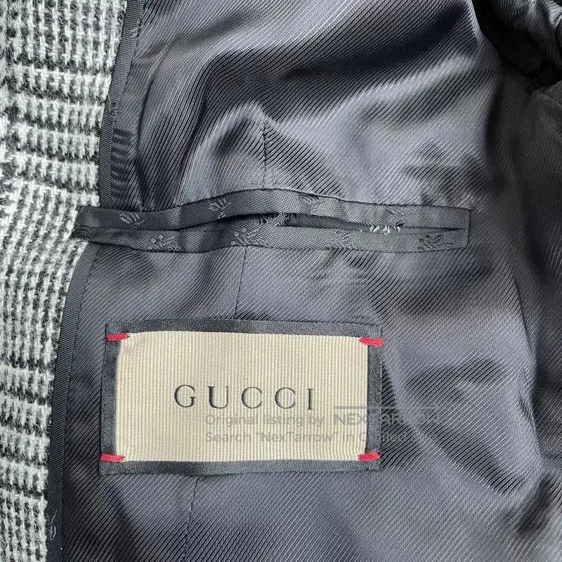 Gucci gucci fw22 checked print collar jacket. Size L / US 10 / IT 46 - 5 Thumbnail
