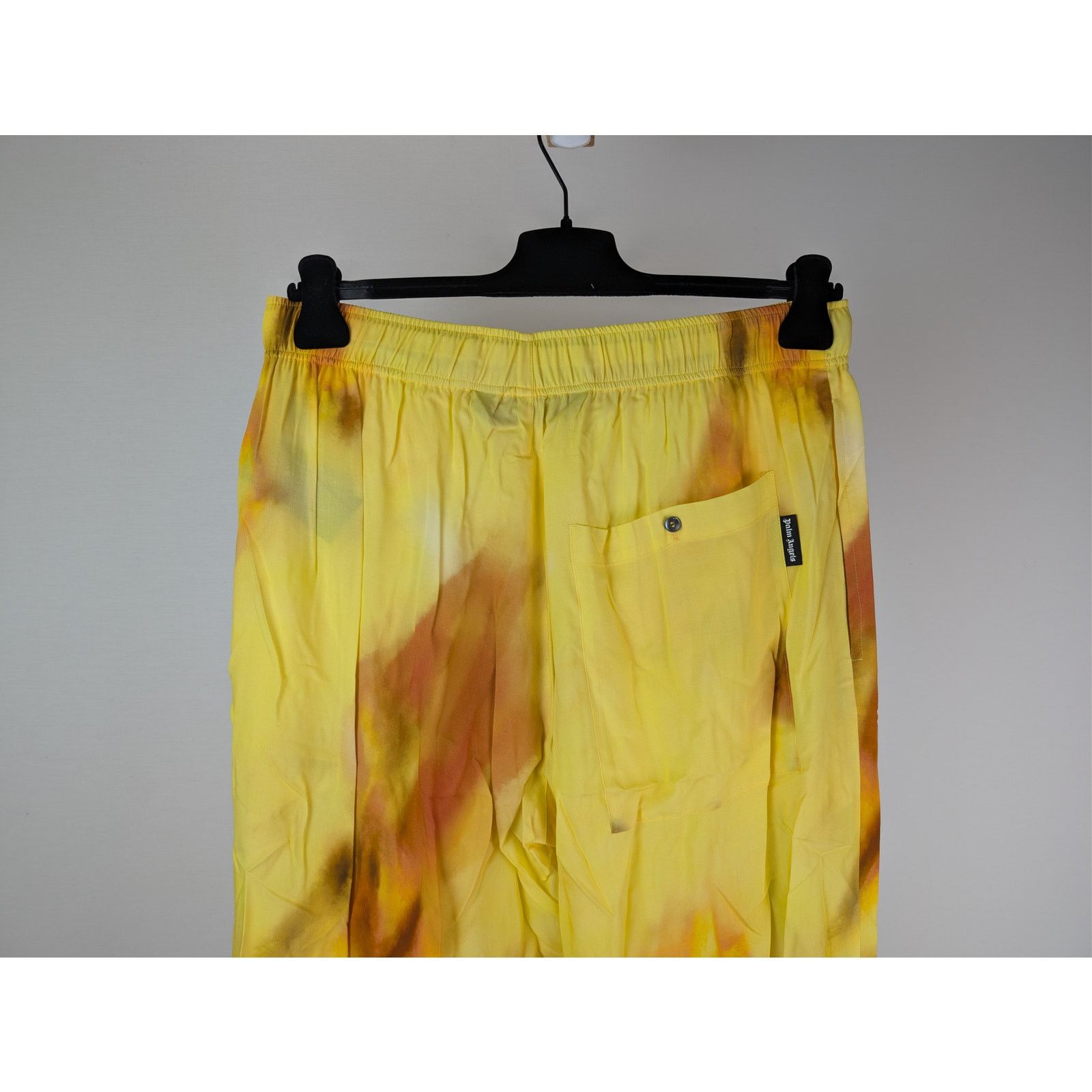 Palm Angels o1rshd1 Palms on Fire🔥 Cozy Pants in Yellow / Red Size US 36 / EU 52 - 12 Thumbnail