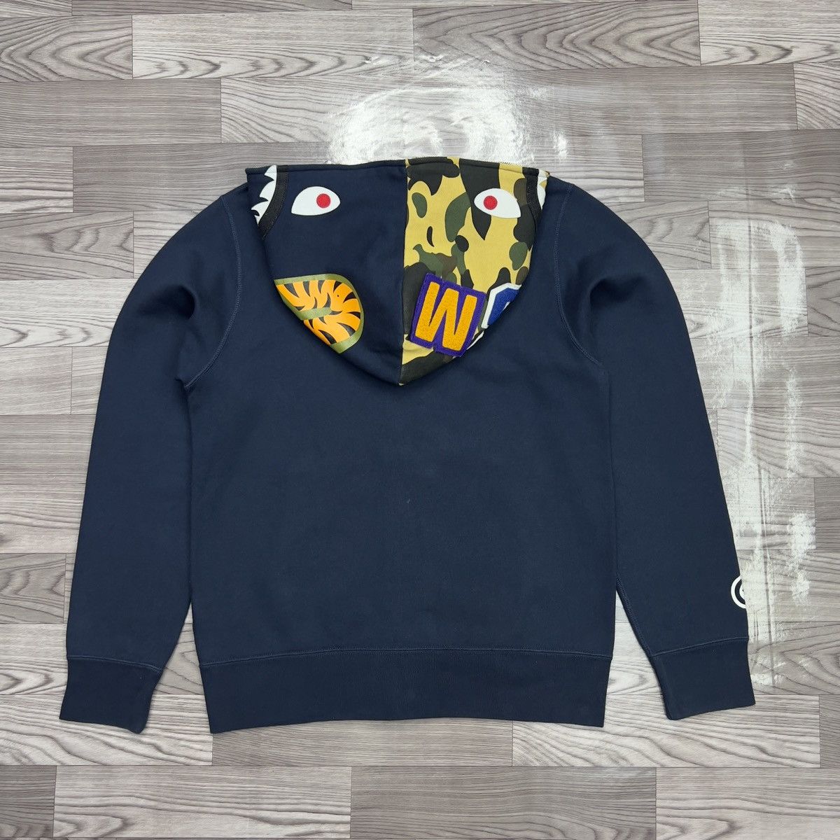 Bape Bape Classic Shark Full Zip Hoodie Size US M / EU 48-50 / 2 - 4 Thumbnail