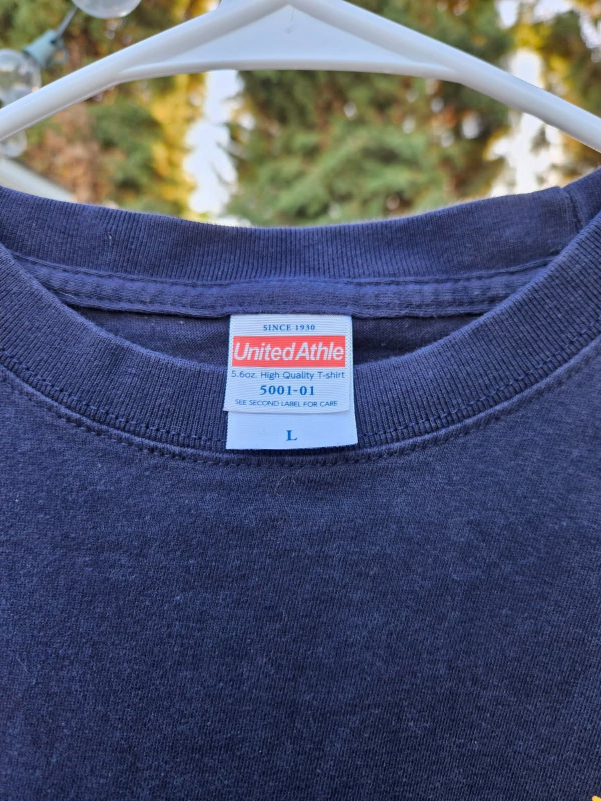 Other United Athle Vintage Asian Double Sided Tee Size US L / EU 52-54 / 3 - 4 Thumbnail