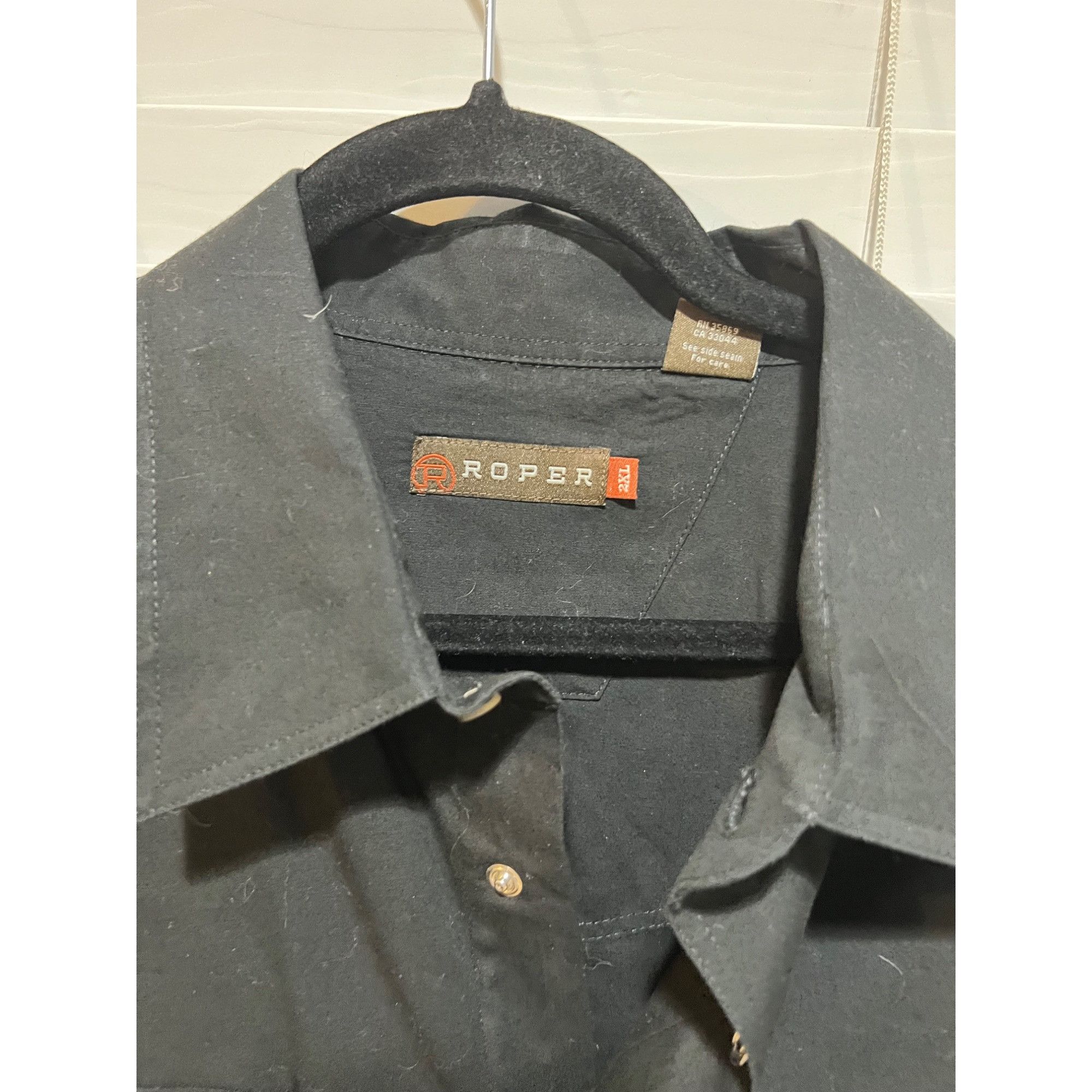 Roper Roper Western Pearl Snap Button Up Shirt - Size 2XL Size US XXL / EU 58 / 5 - 4 Thumbnail