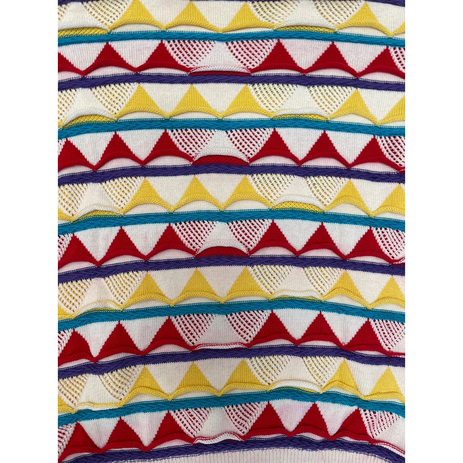 Coogi Vintage 1990's Coogi Geometric Pullover Knitted Sweater M Size US M / EU 48-50 / 2 - 5 Thumbnail