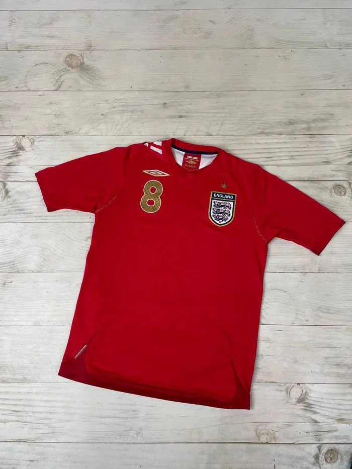 Umbro Vintage Umbro England 2006 2008 Lampard #8 Away Shirt Jersey Size US S / EU 44-46 / 1 - 2 Thumbnail