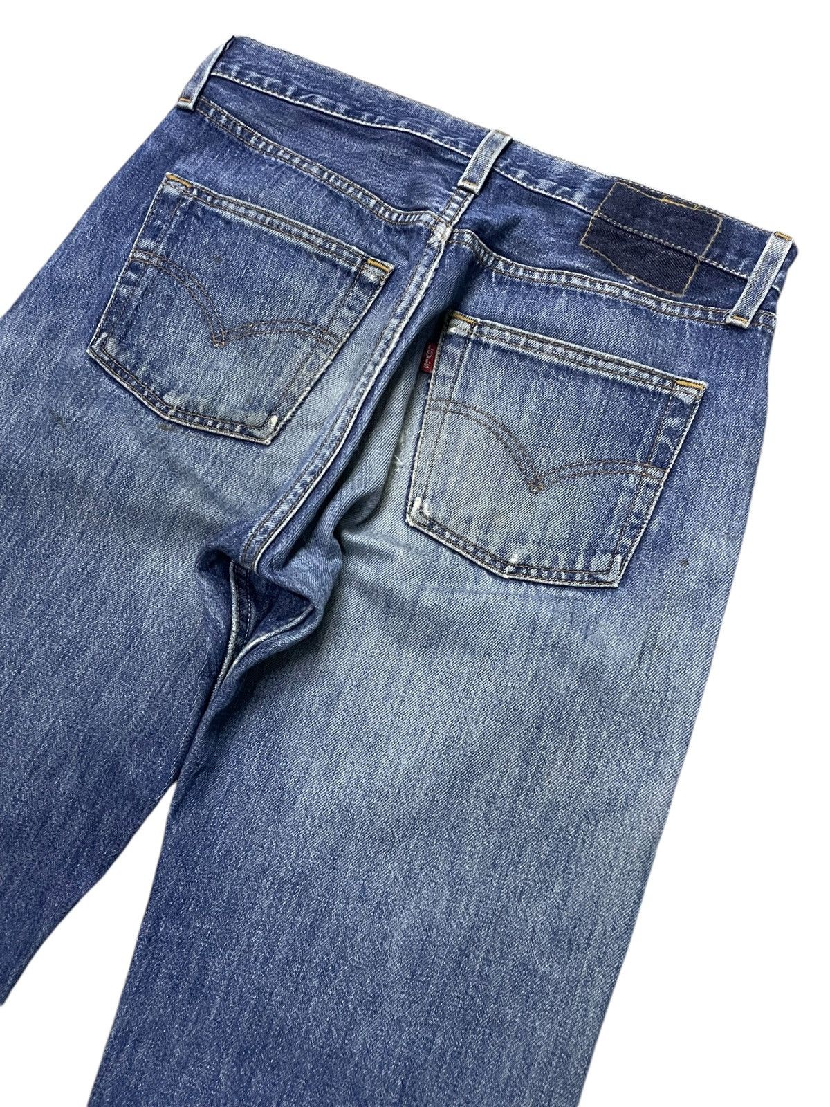 Levi's × Vintage Vintage Levis 501 90s Distressed Jeans Size US 30 / EU 46 - 13 Thumbnail