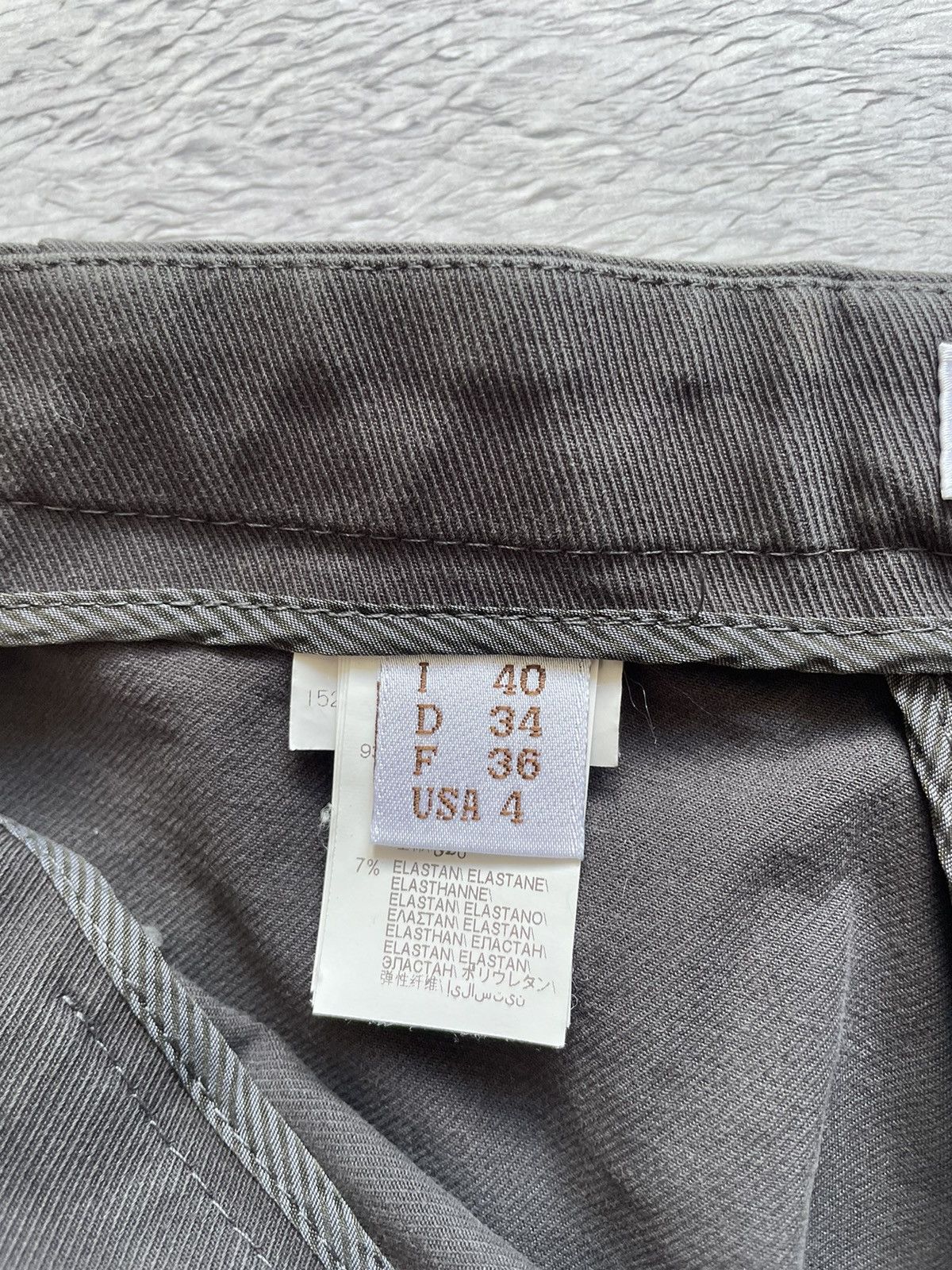Brunello Cucinelli Luxury Pants Brunello Cucinelli Gray Cotton Made In Italy Size 27" / US 4 / IT 40 - 7 Thumbnail