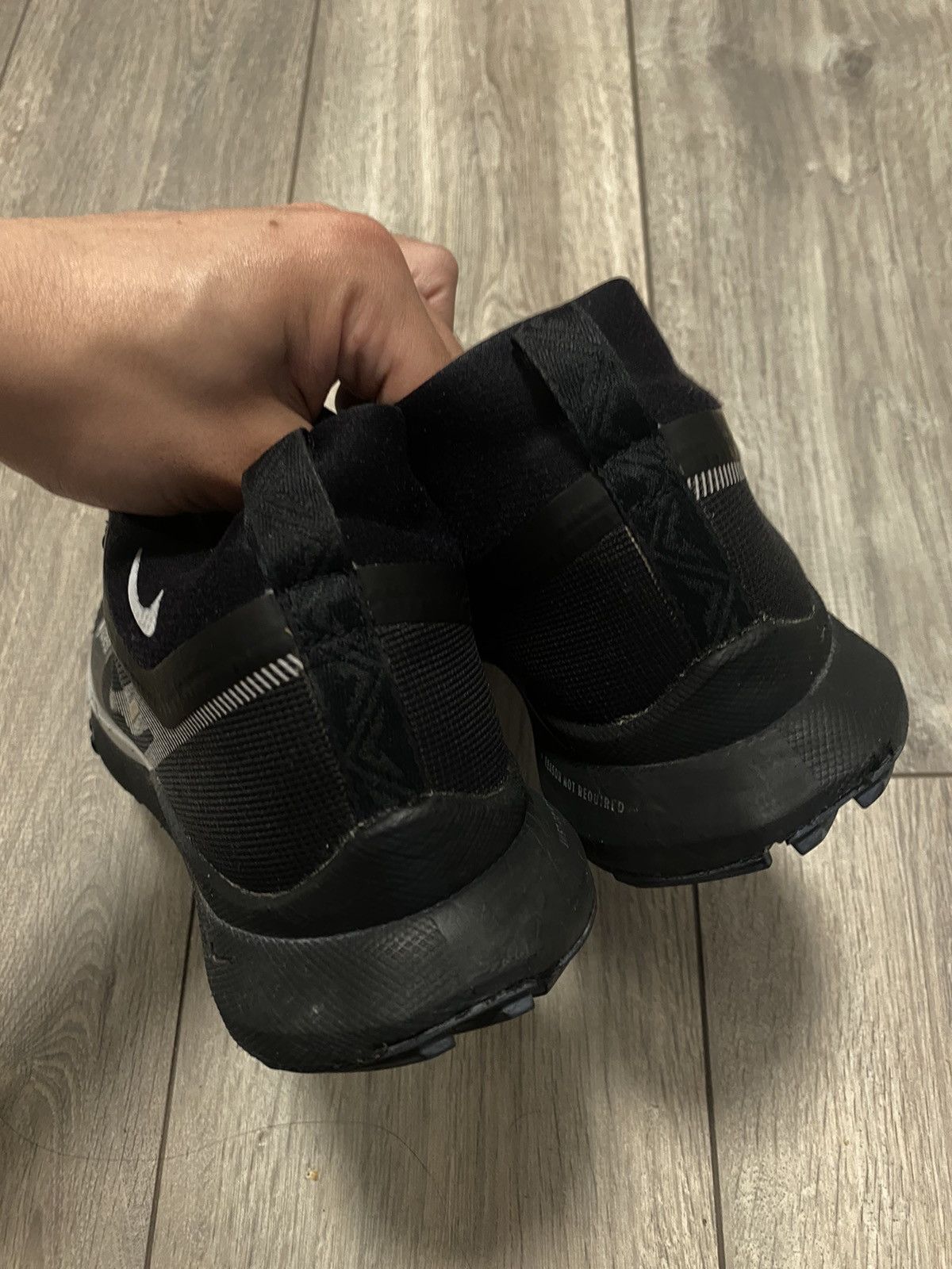 Goretex × Nike Sneakers Nike React Pegasus Trail 4 Gore Tex Black Size US 9.5 / EU 42-43 - 7 Thumbnail