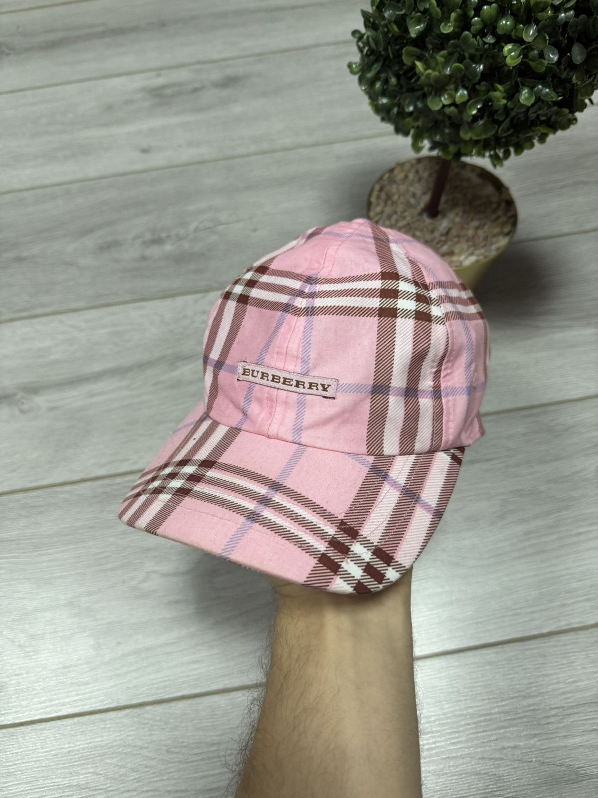 Burberry Burberry London check all over vintage cap hat Size ONE SIZE - 1 Thumbnail